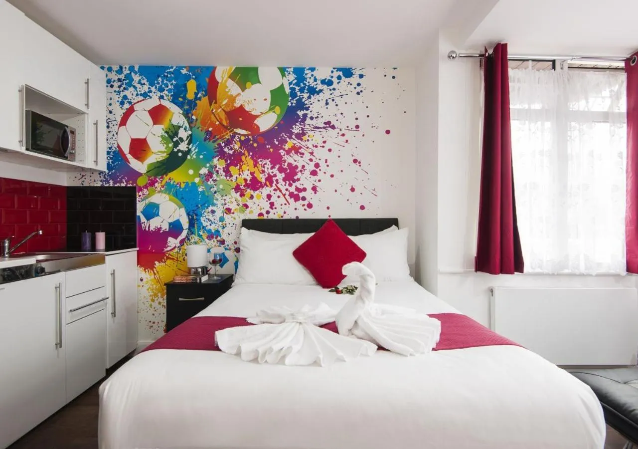 Bed in Wembley Park Hotel