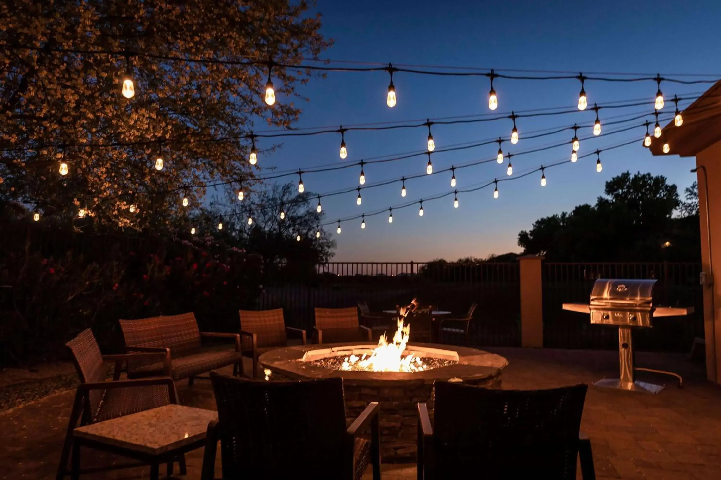 Patio in Hilton Vacation Club Scottsdale Links Resort