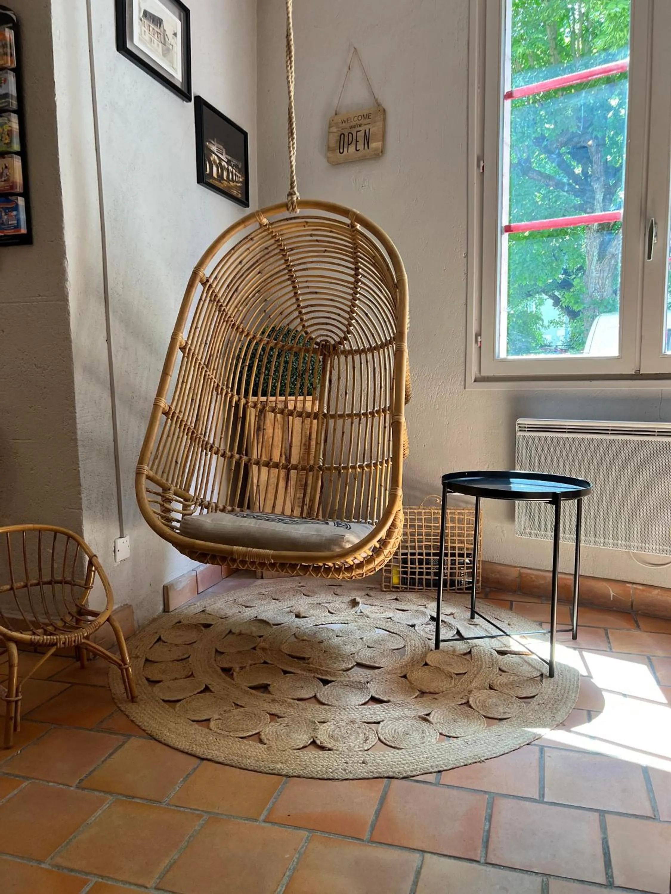 Living room in Hôtel Le Blason