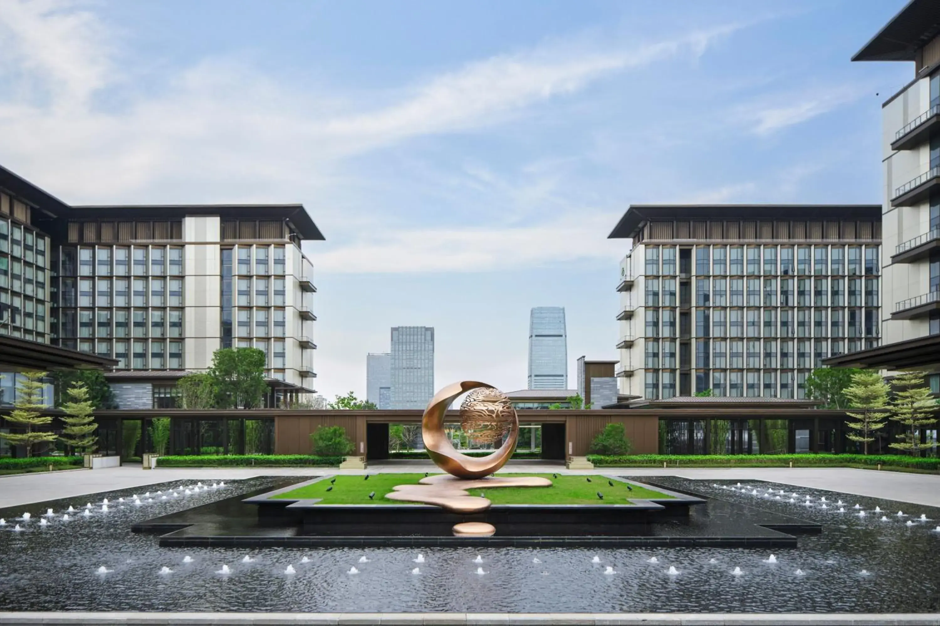 Property building in Guangzhou Marriott Hotel Baiyun