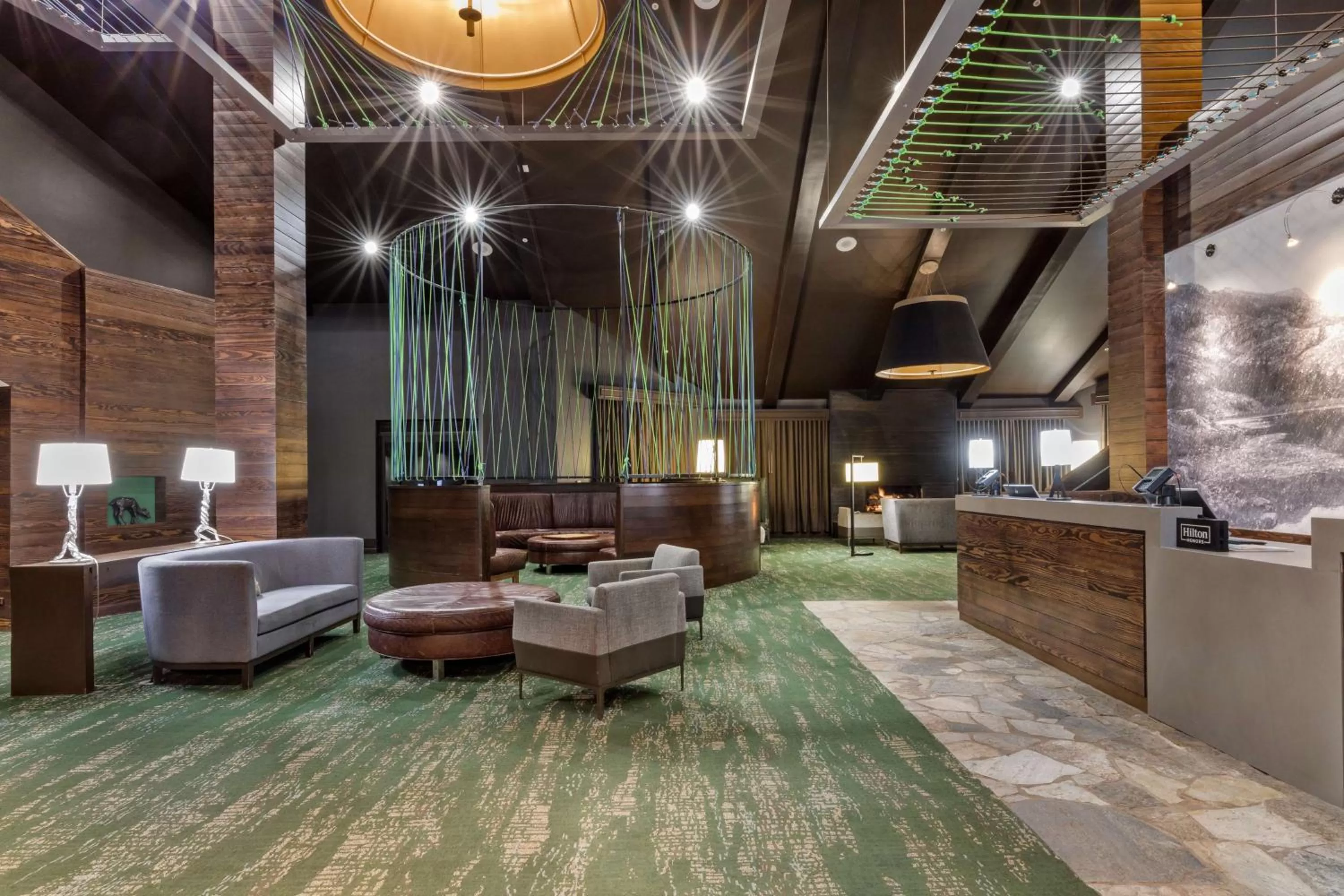Lobby or reception in DoubleTree by Hilton Hotel Park City - The Yarrow