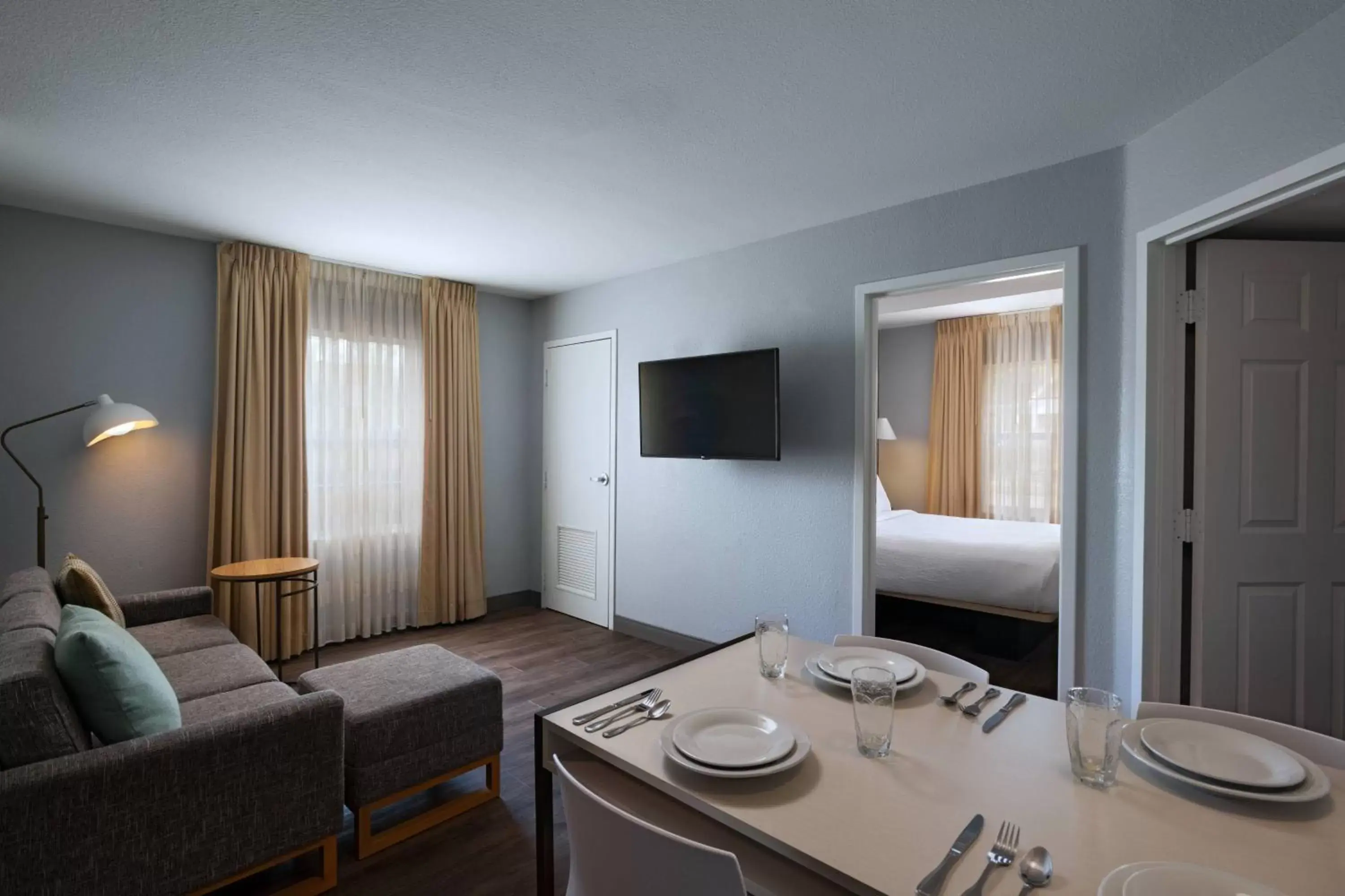 Living room, Seating Area in TownePlace Suites by Marriott Baton Rouge South