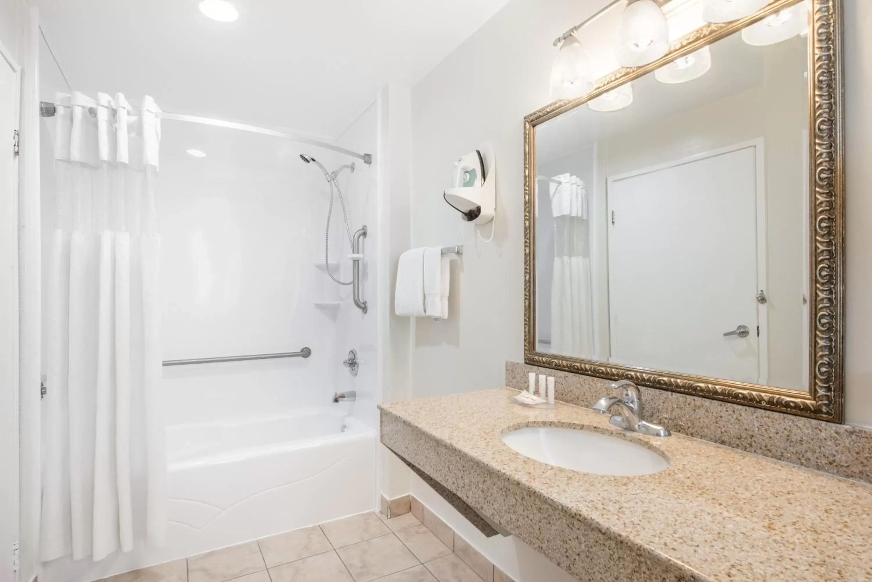 Shower, Bathroom in Ramada by Wyndham San Diego Airport