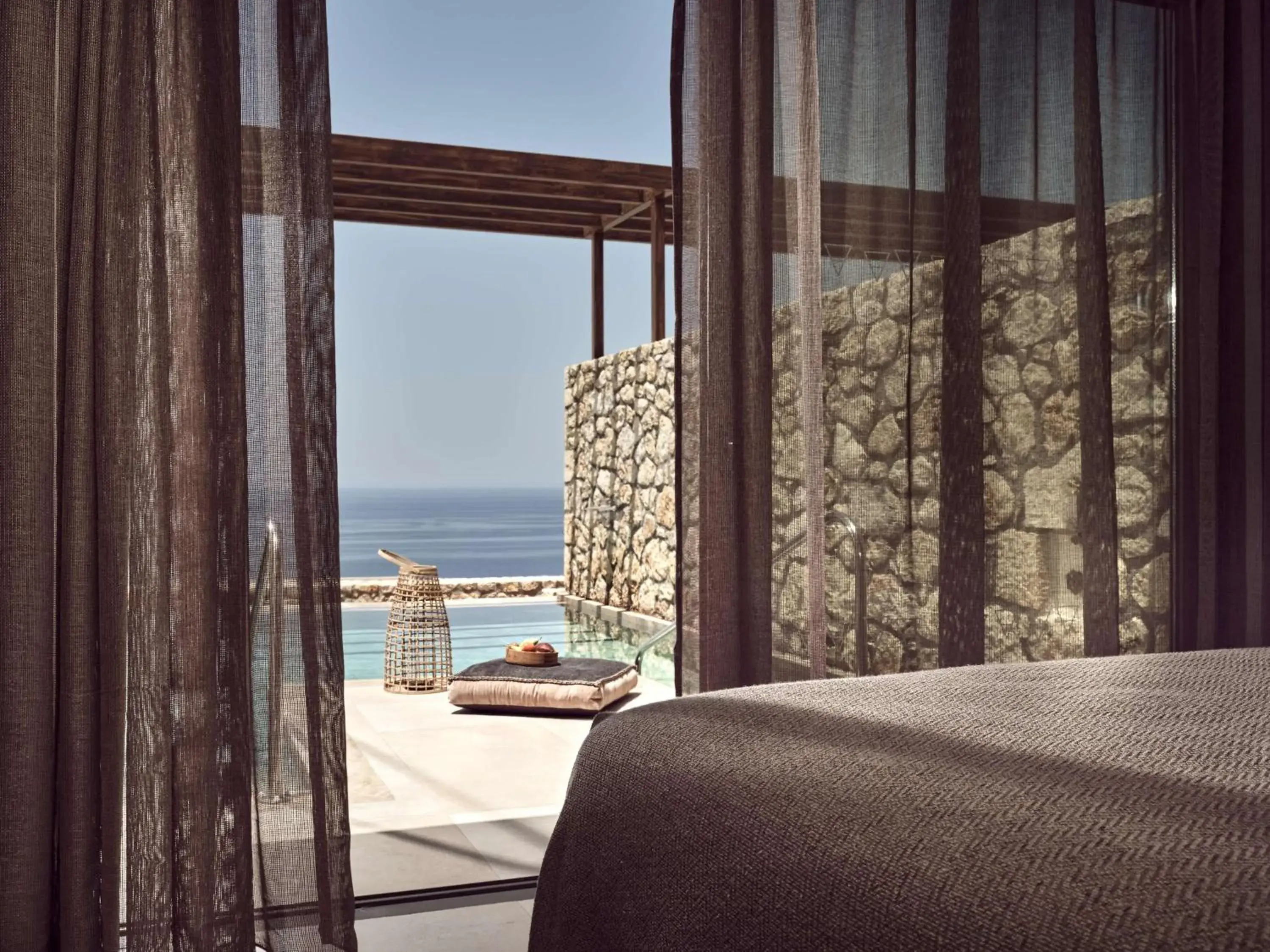 Bedroom in The Royal Senses Resort Crete, Curio Collection by Hilton