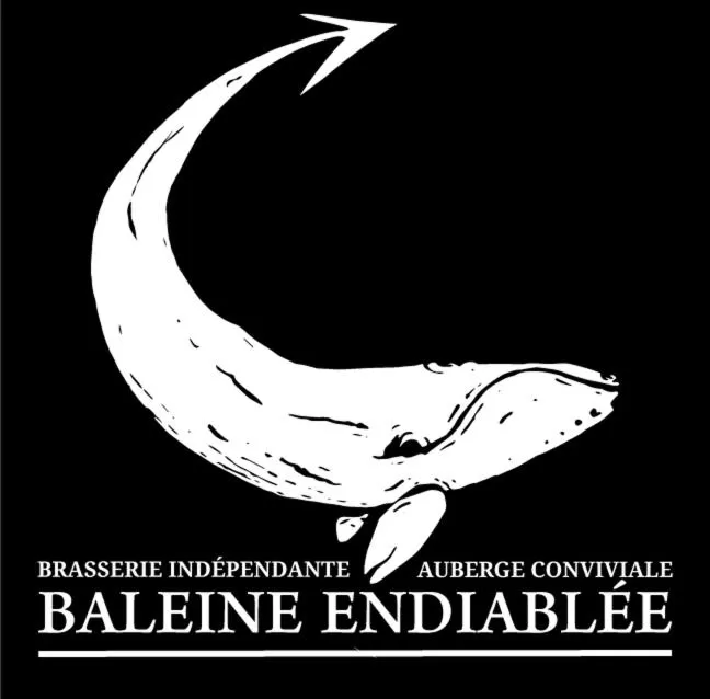 Property Logo/Sign in La Baleine Endiablée Microbrasserie