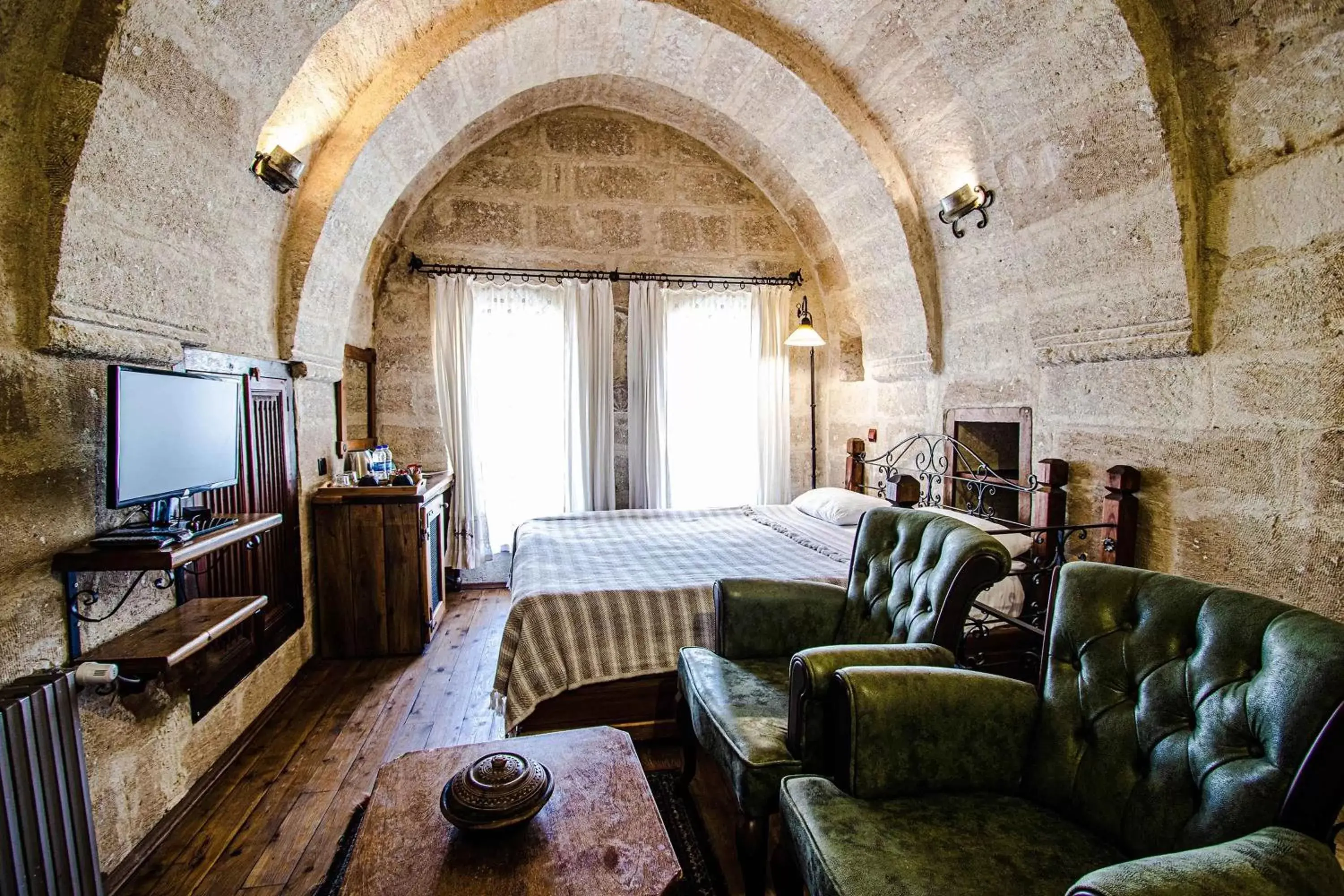 Bed, Seating Area in Kelebek Special Cave Hotel & Spa