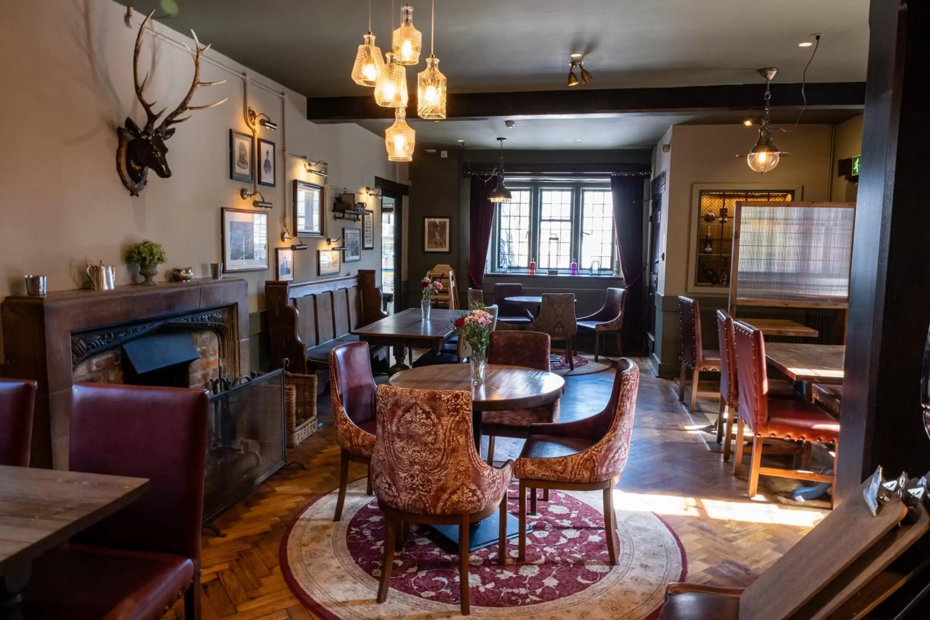 Dining area, Restaurant/Places to Eat in Kings Arms