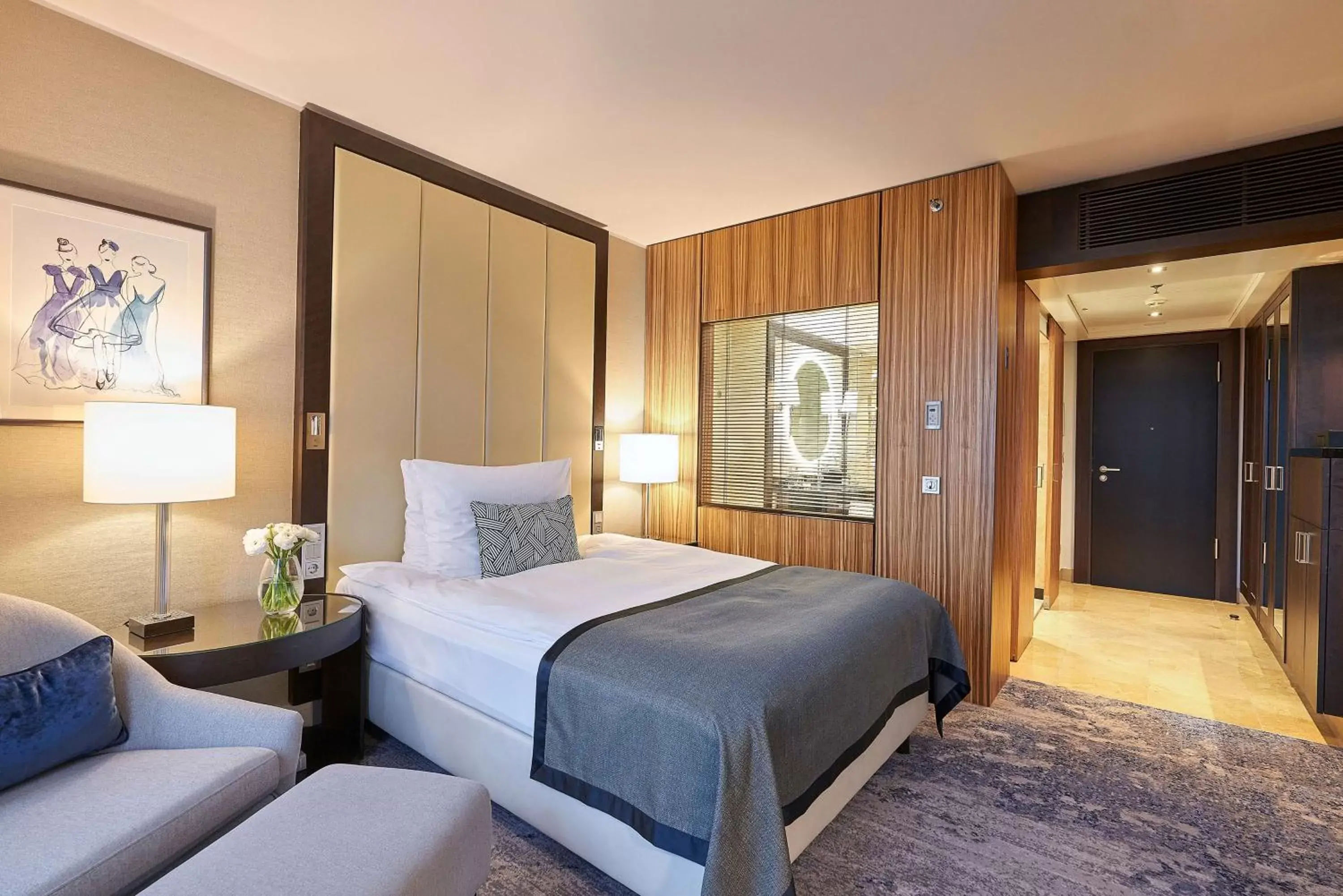 Standard Queen Room - single occupancy in Hotel Kö59 Düsseldorf - Member of Hommage Luxury Hotels Collection
