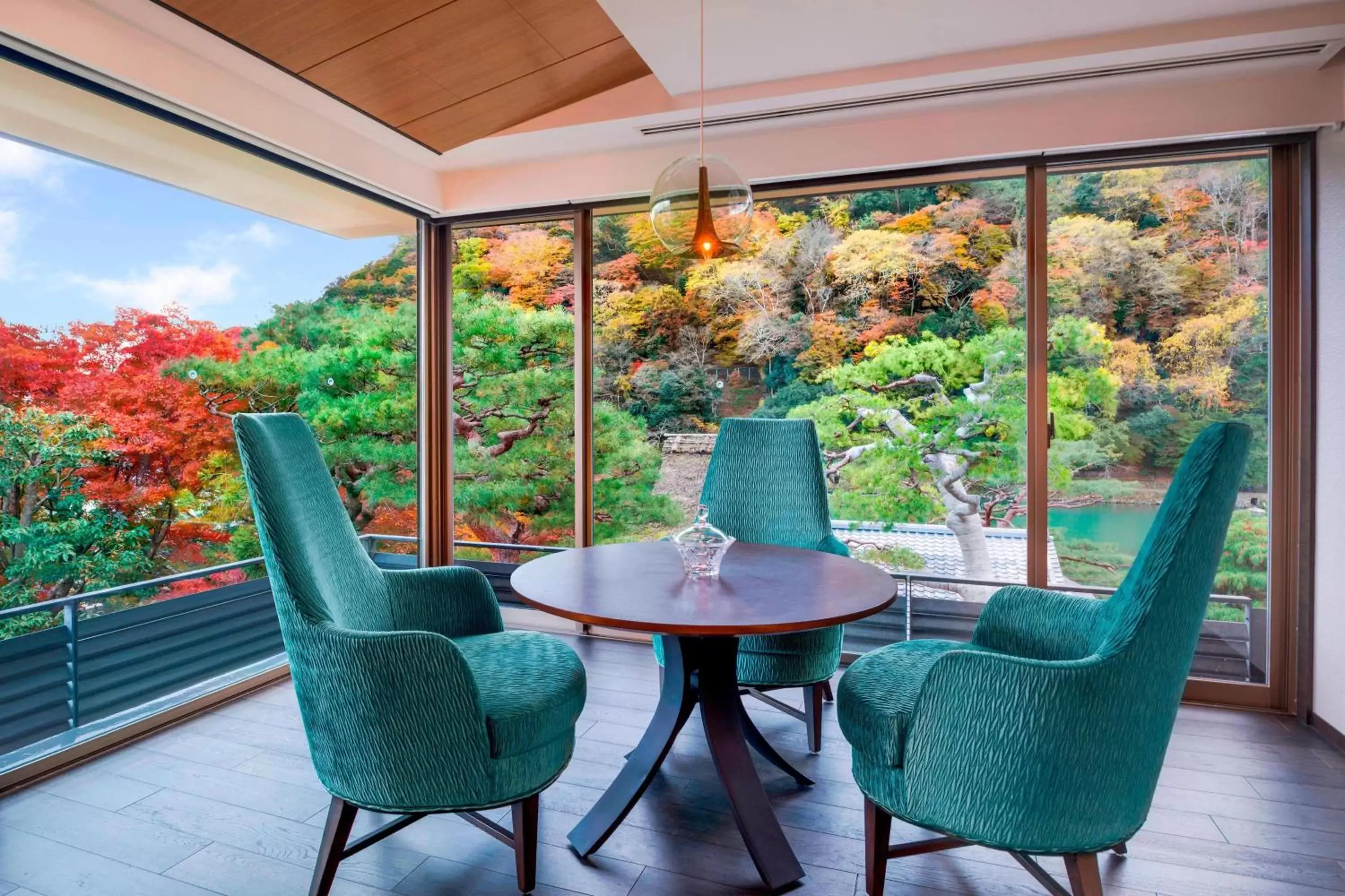 Bedroom, Balcony/Terrace in Suiran, a Luxury Collection Hotel, Kyoto