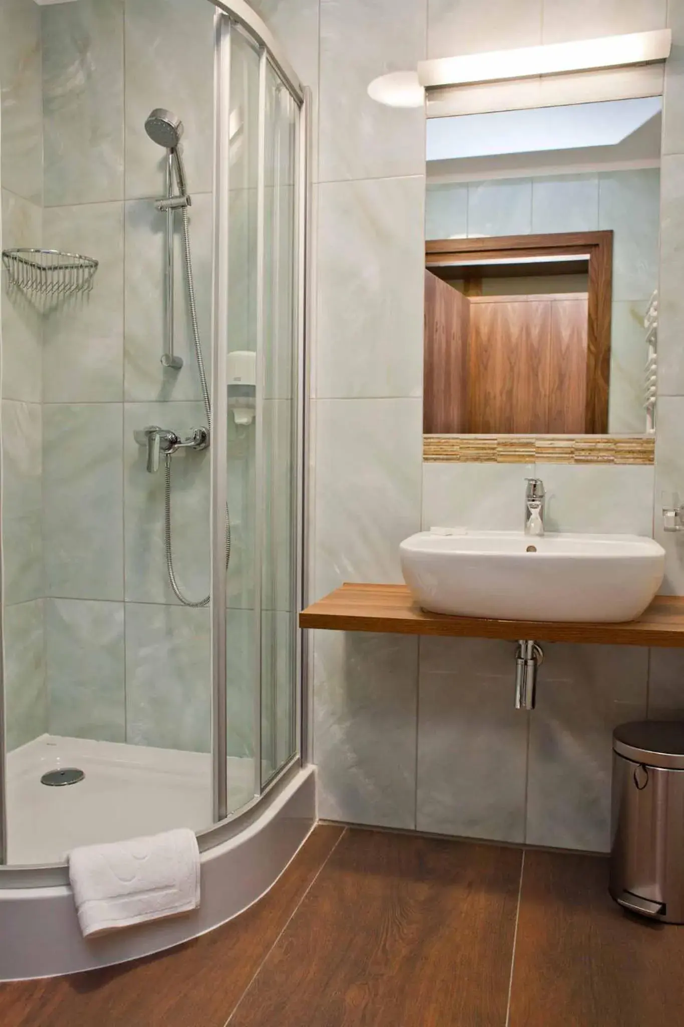 Shower, Bathroom in Best Western Hotel Jurata