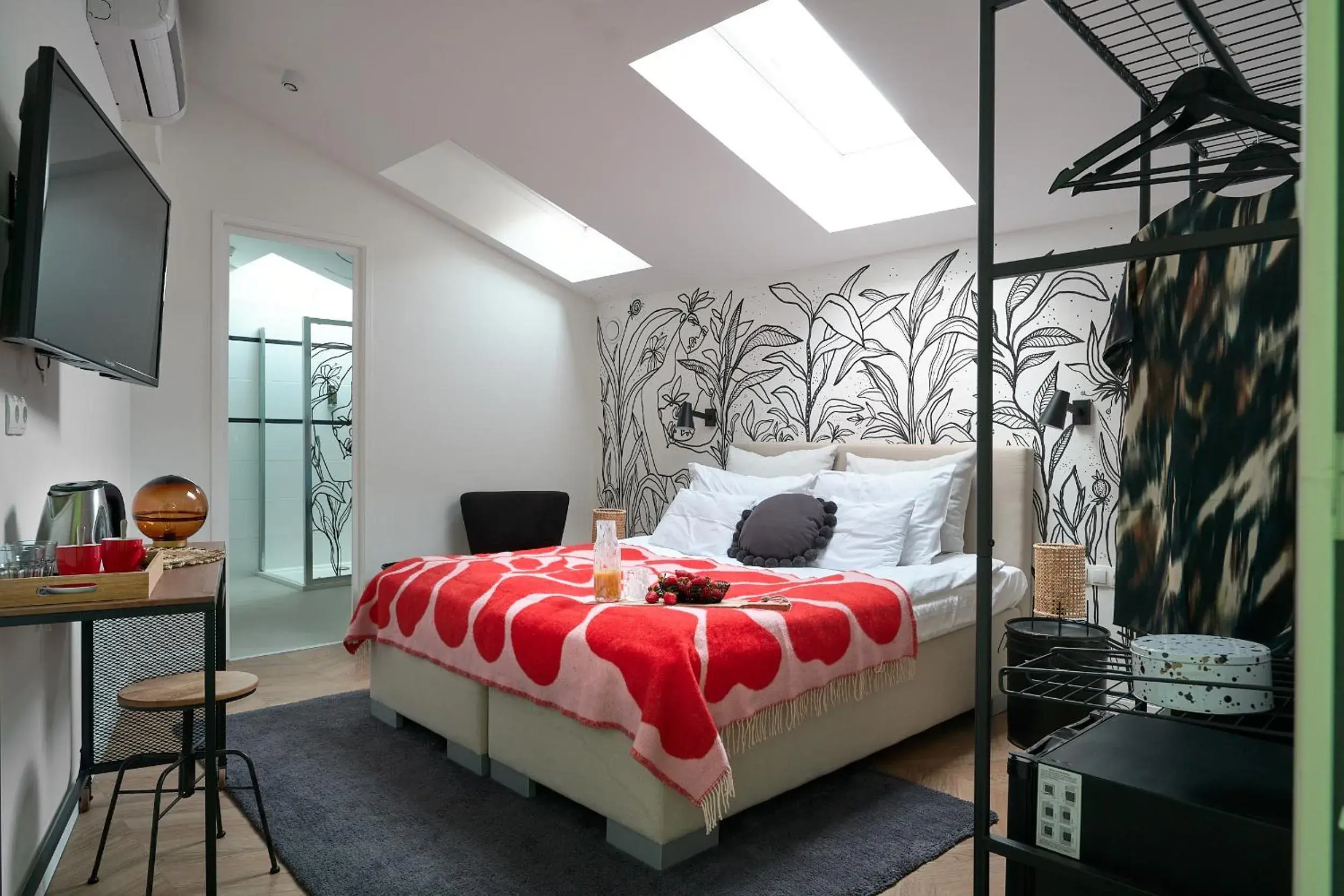 Bedroom, Bed in Butik Art Hotel