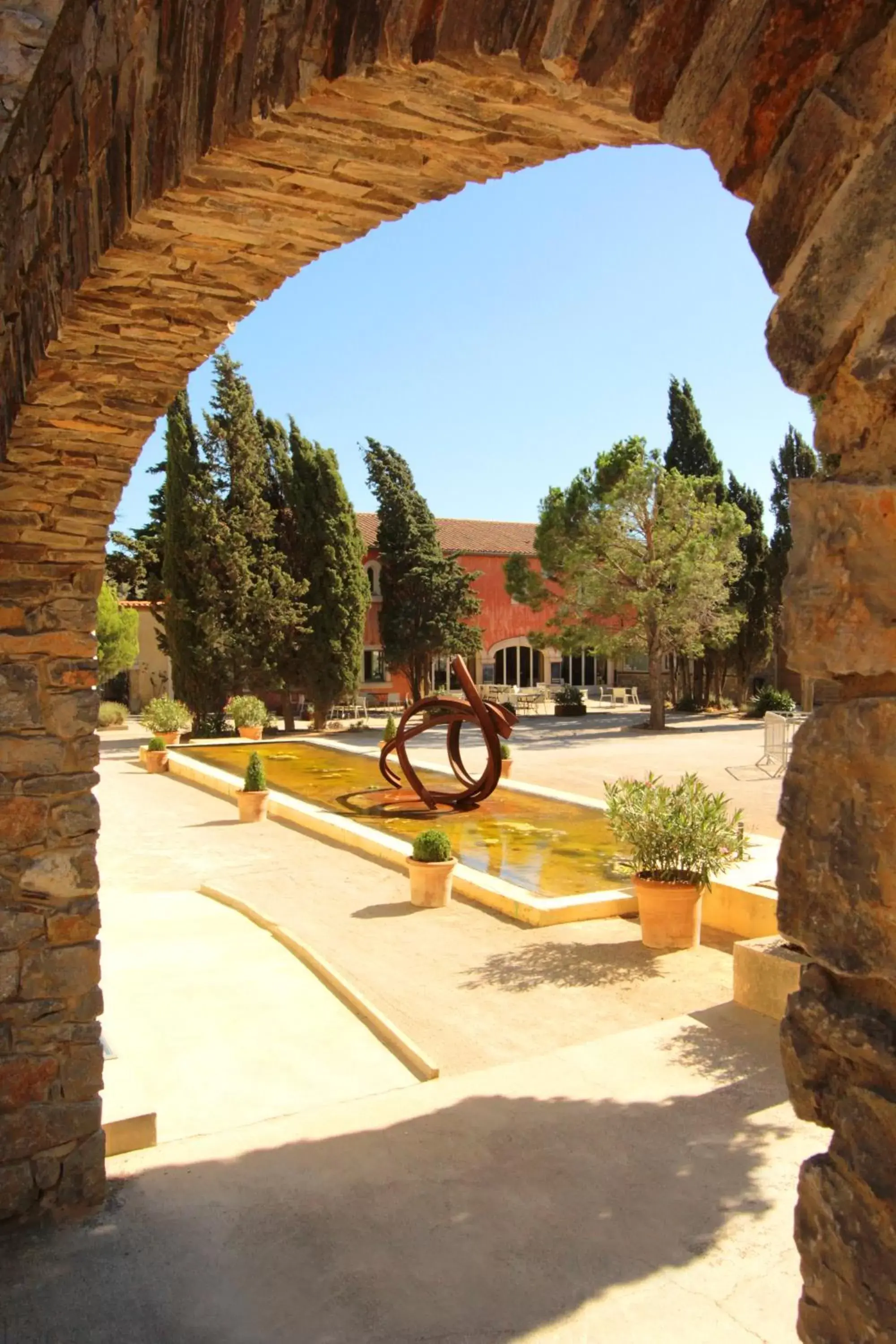 Facade/entrance in Château L'Hospitalet Wine Resort Beach & Spa