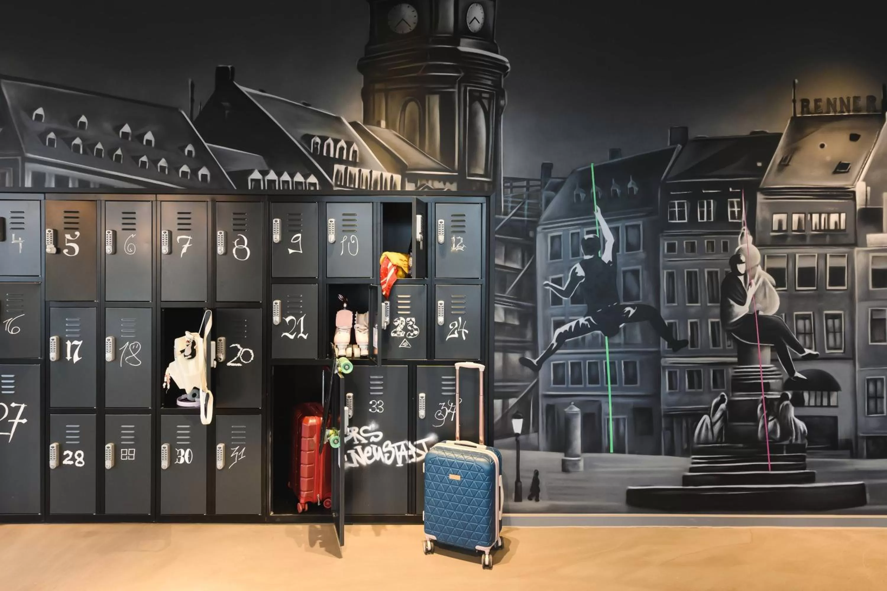 View (from property/room) in Moxy Dresden Neustadt