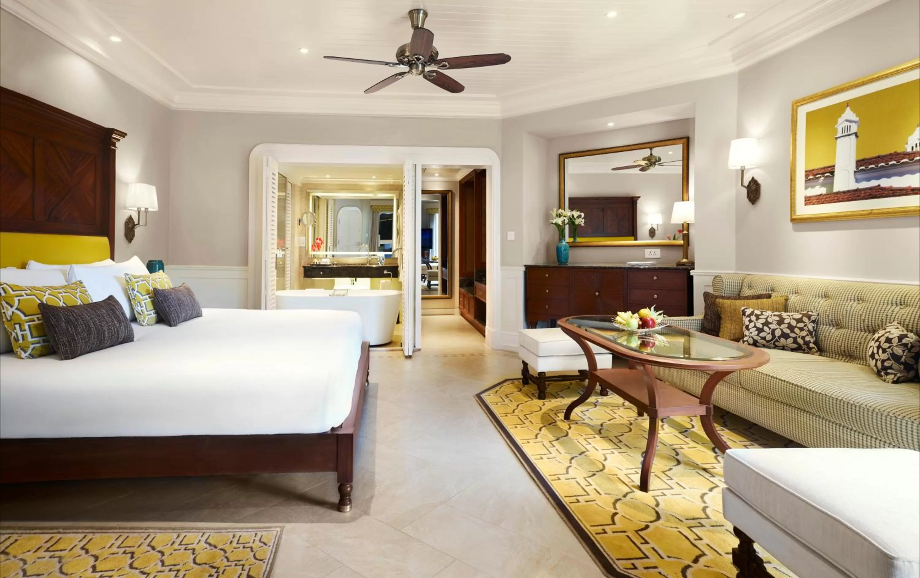 Photo of the whole room, Bed in Taj Fort Aguada Resort & Spa, Goa