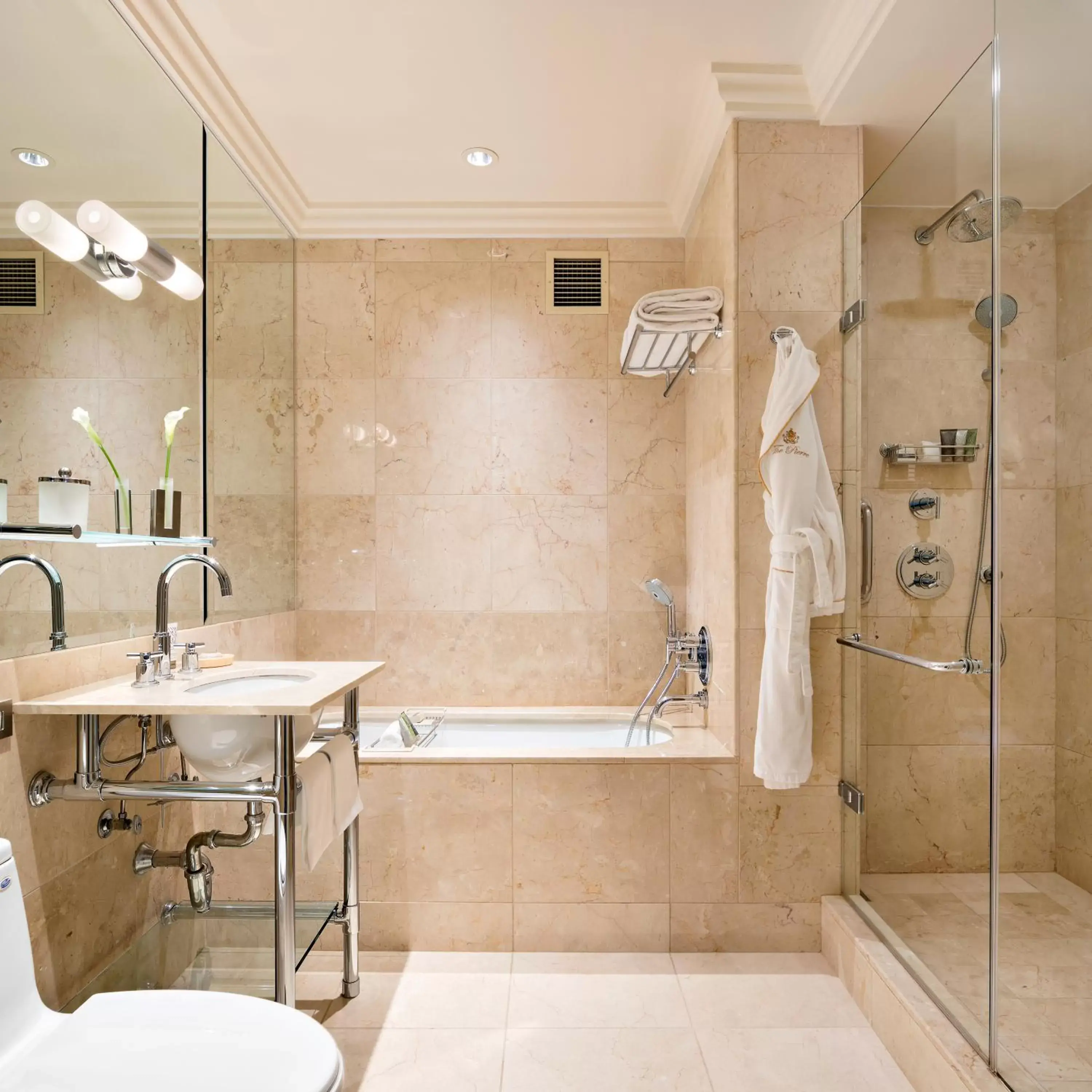 Bathroom in The Pierre, A Taj Hotel, New York