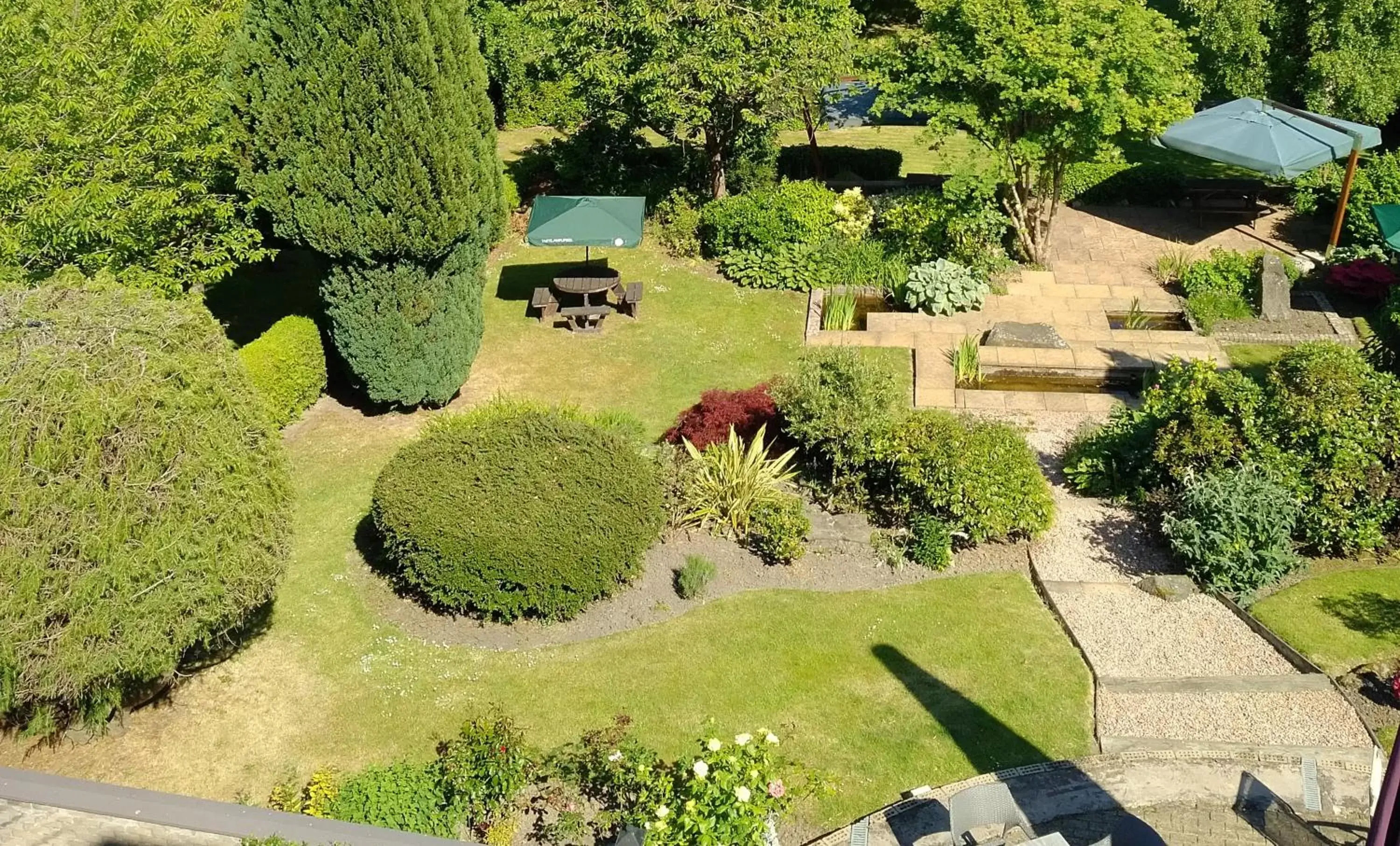 Garden in The Parklands Hotel