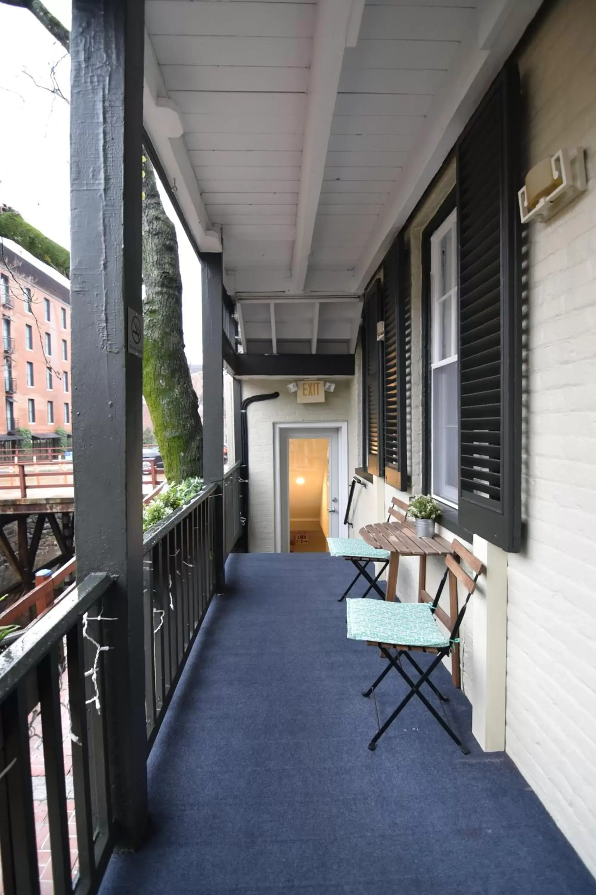 Balcony/Terrace in The Georgetown House Inn