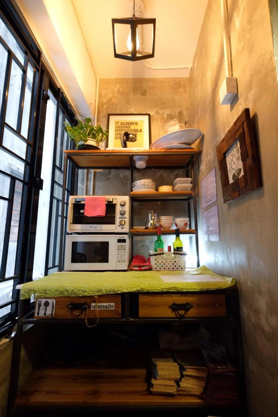 Kitchen or kitchenette in Hop Inn