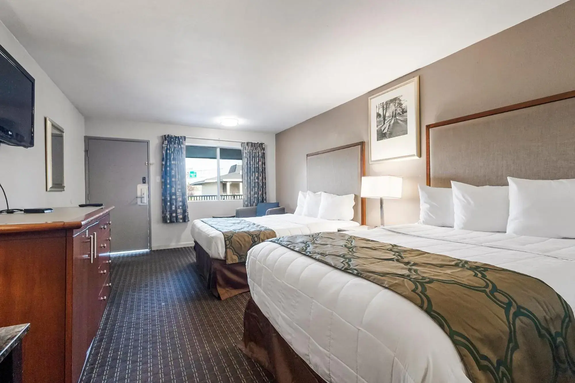 Bedroom, Bed in Heritage Inn Express Hayward Bedroom, Bed in Heritage Inn Express Hayward