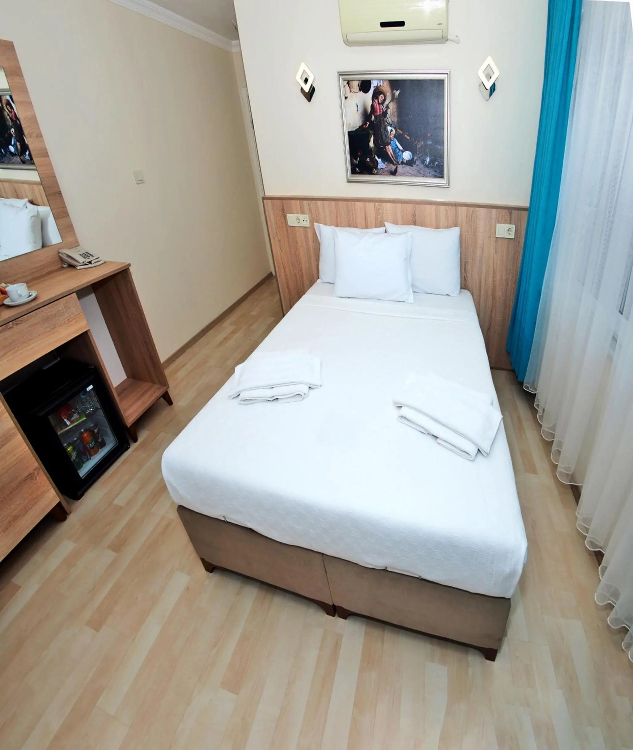 Bed in Le Safran Palace Hotel