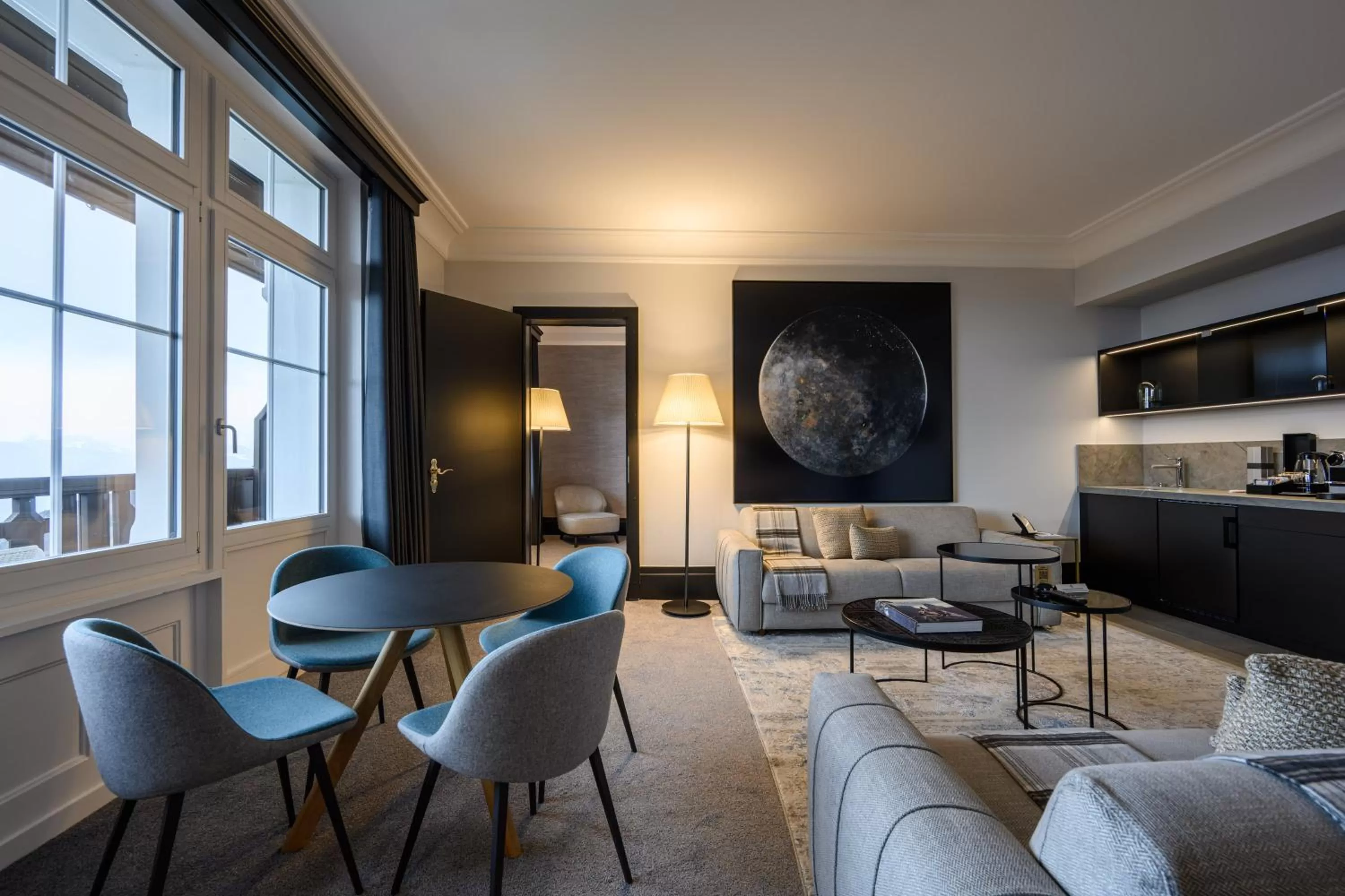 Living room in Villars Palace