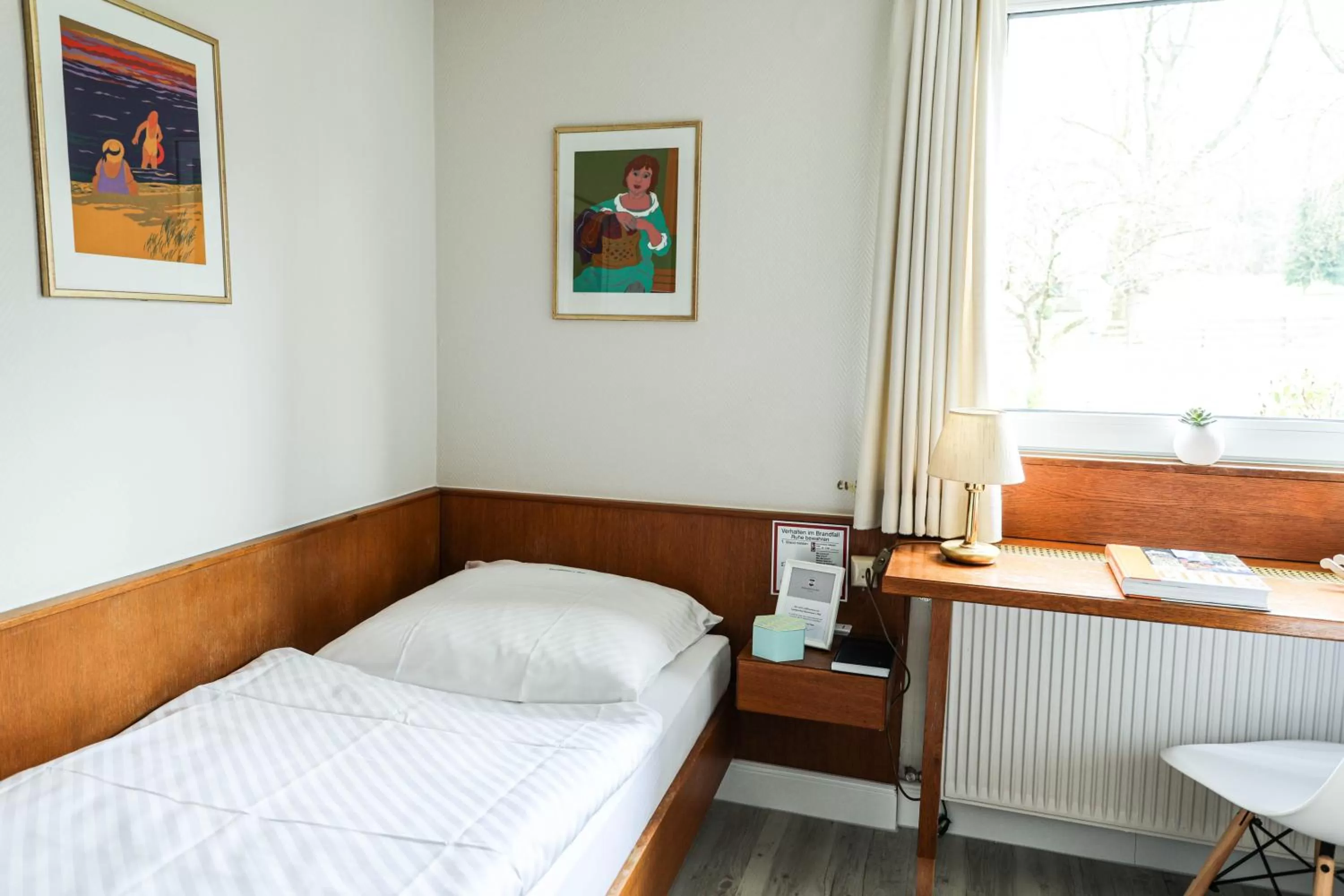 Bed in Landhotel Bonsmann's Hof