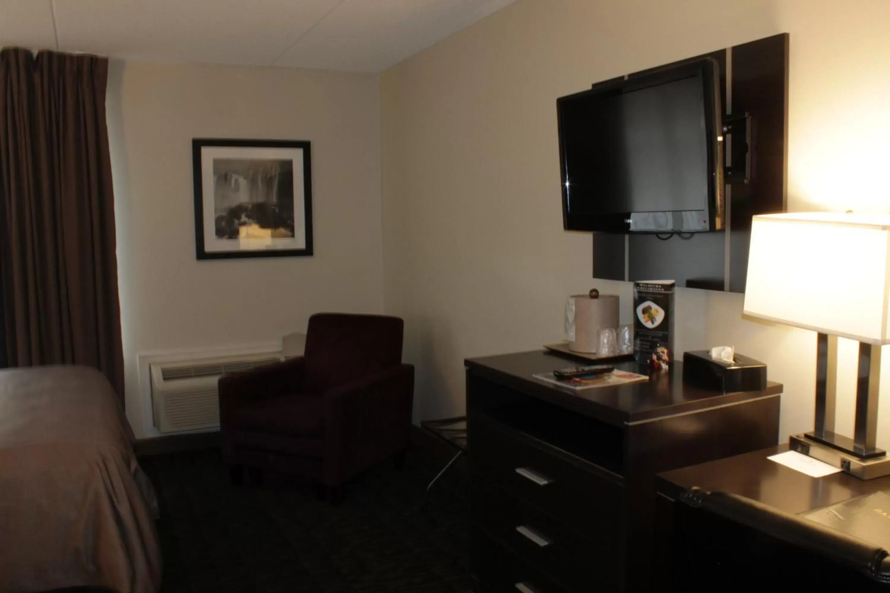 TV/Entertainment Center in Ramada Plaza by Wyndham Niagara Falls