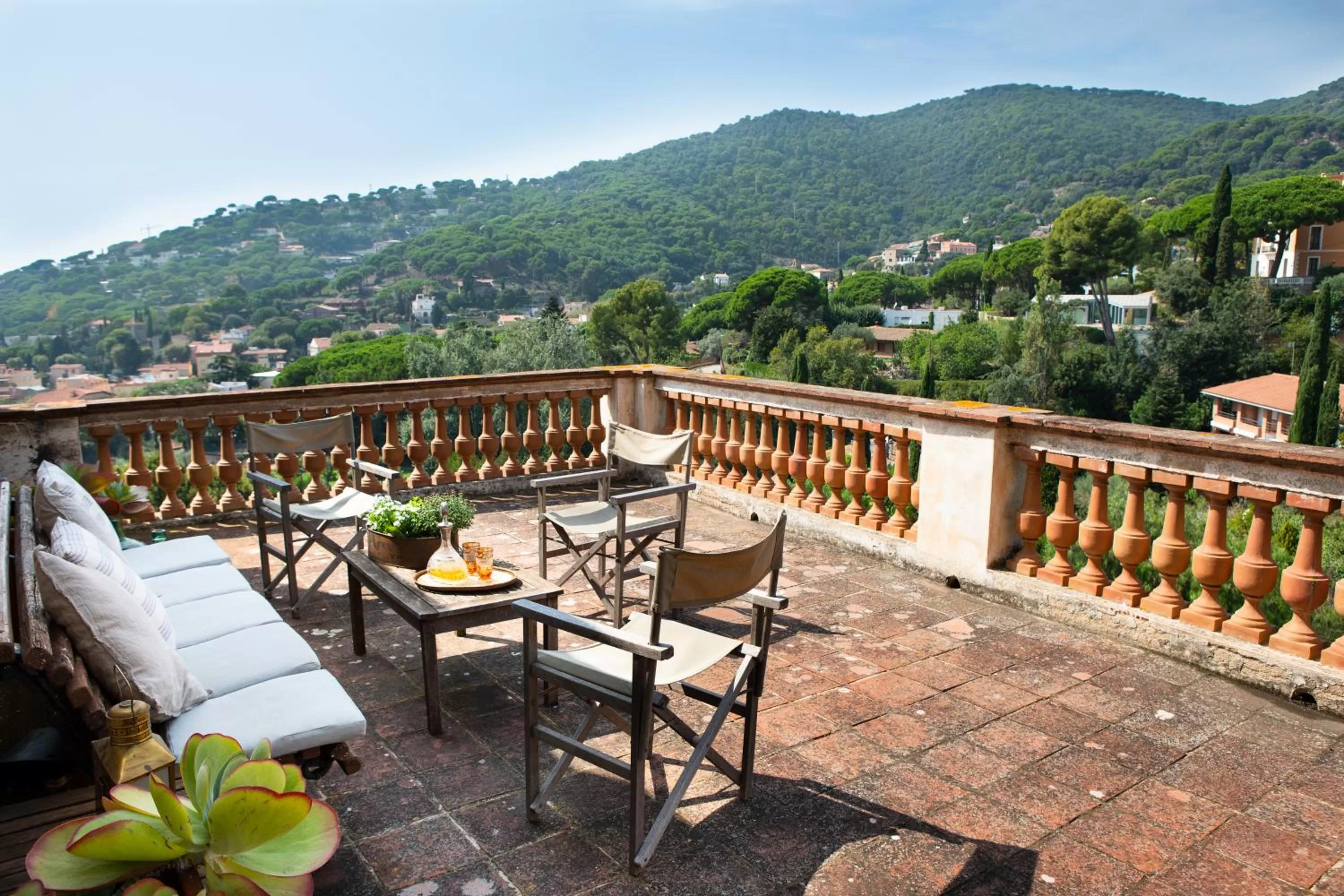 Balcony/Terrace in B&B Can Casadella