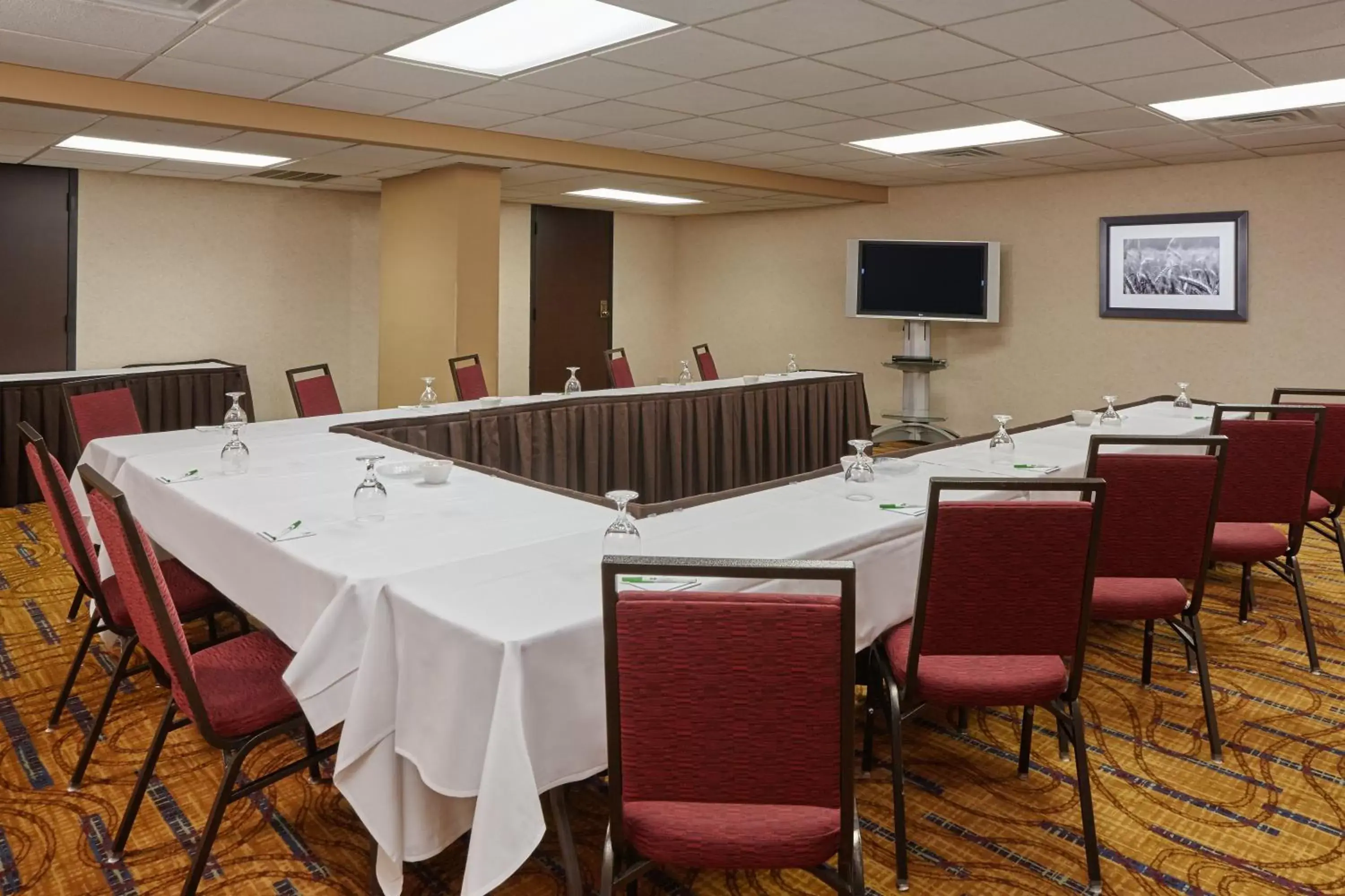 Meeting/conference room in Holiday Inn & Suites Chicago-Carol Stream Wheaton, an IHG Hotel