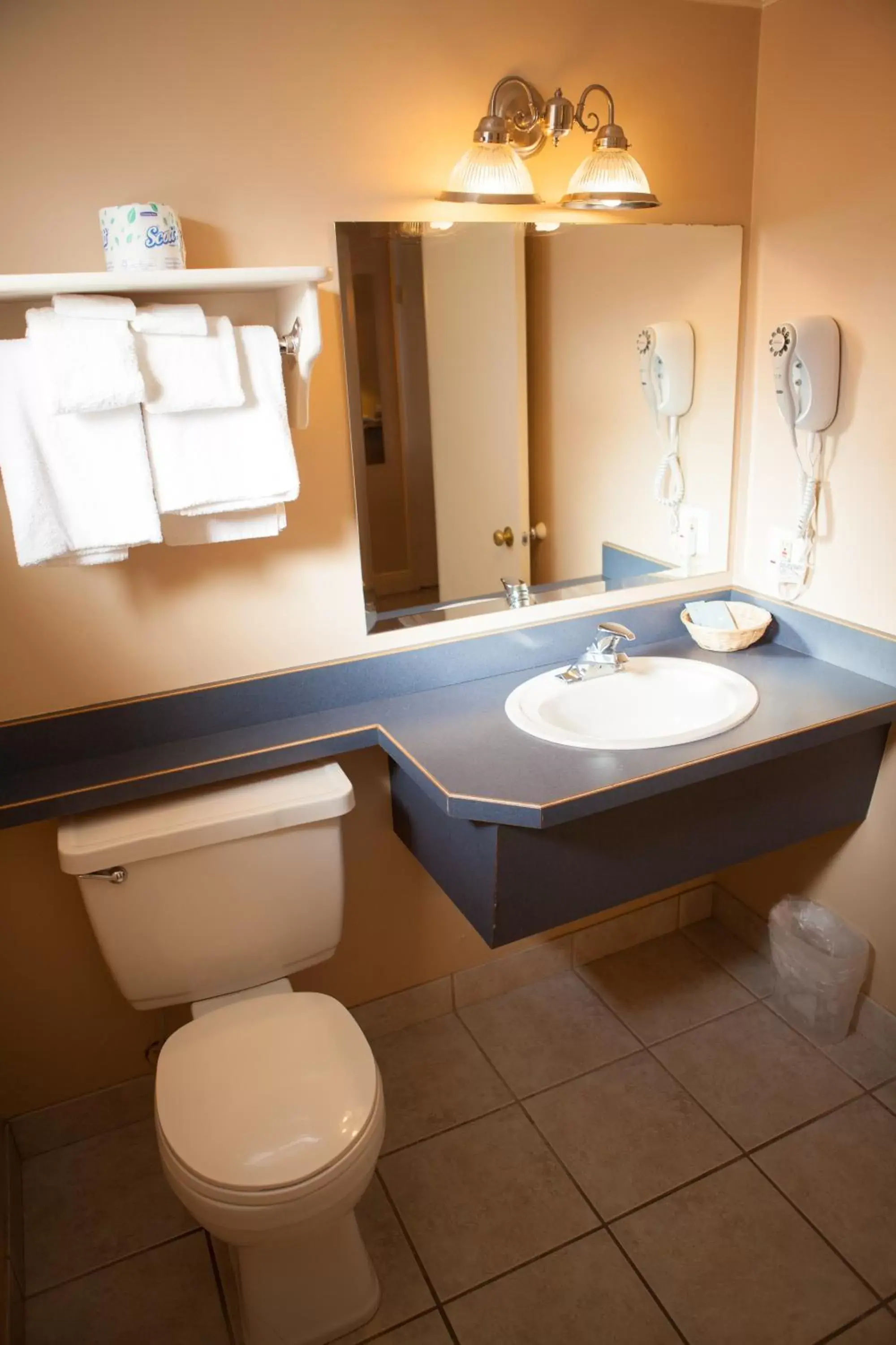 Bathroom in Revelstoke Lodge