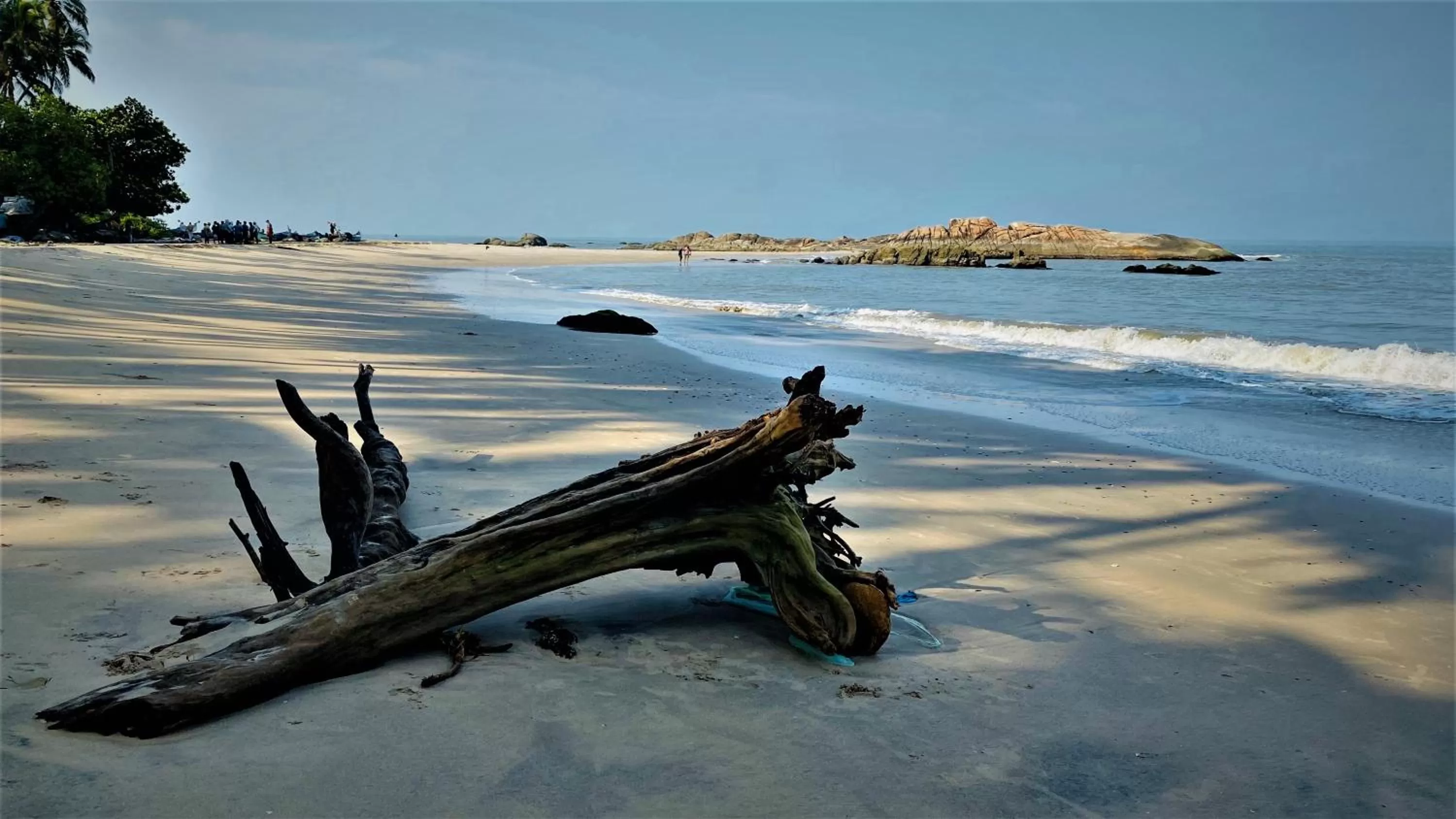 Beach in White Shell