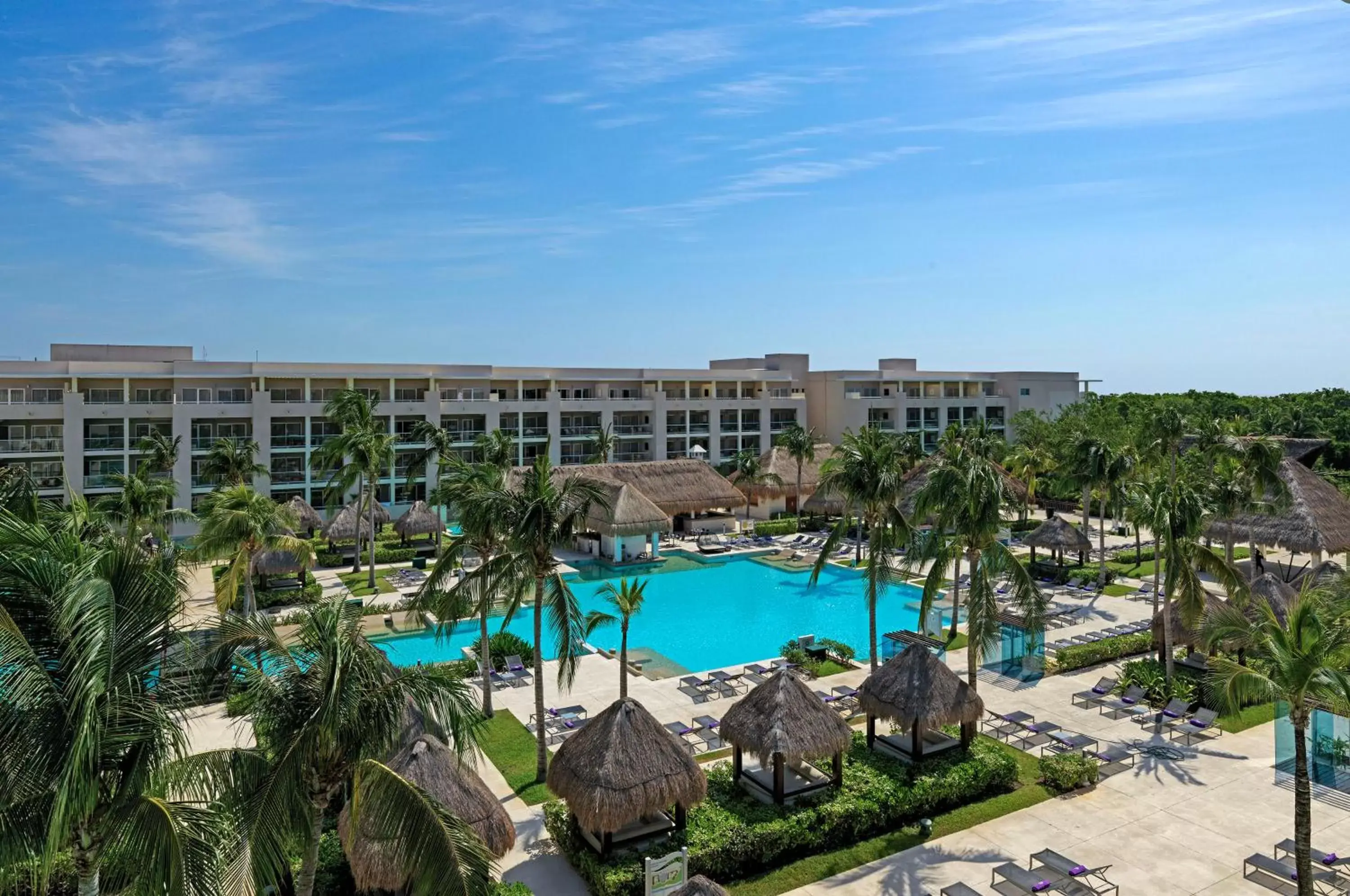 Swimming pool, Pool View in Paradisus Playa del Carmen All Inclusive