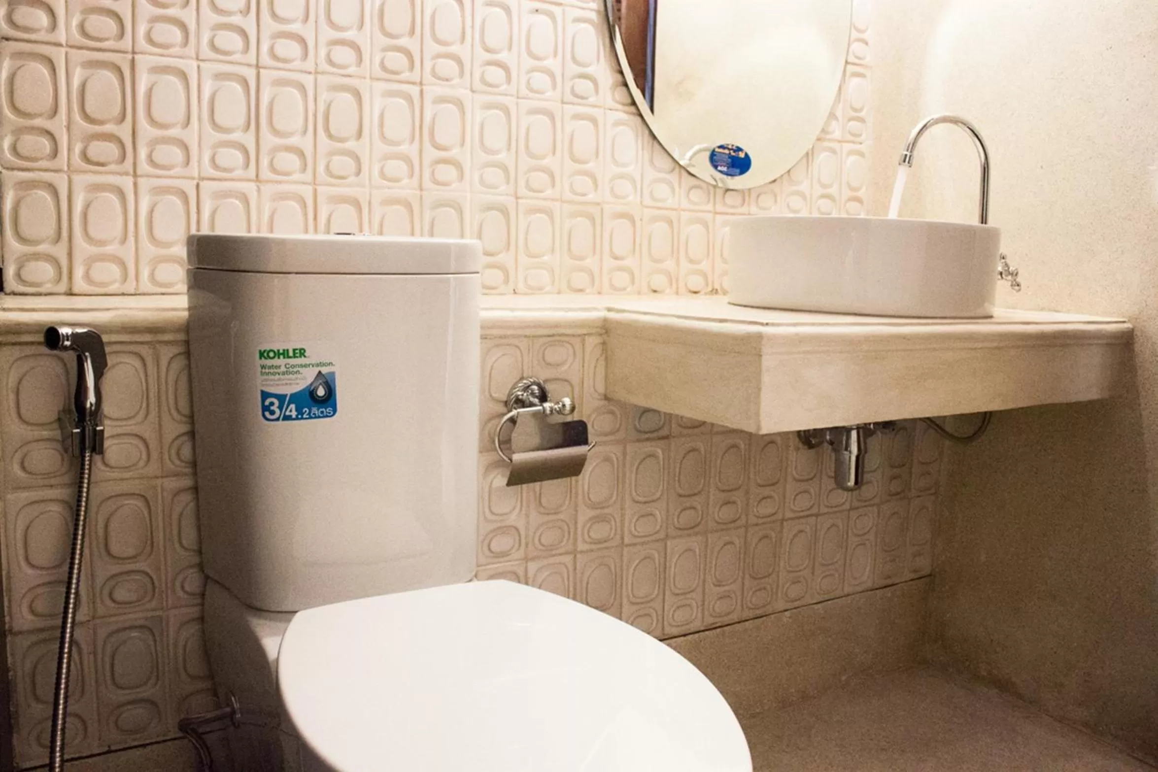 Toilet in ONCE (upon a time) Chiang Mai Home