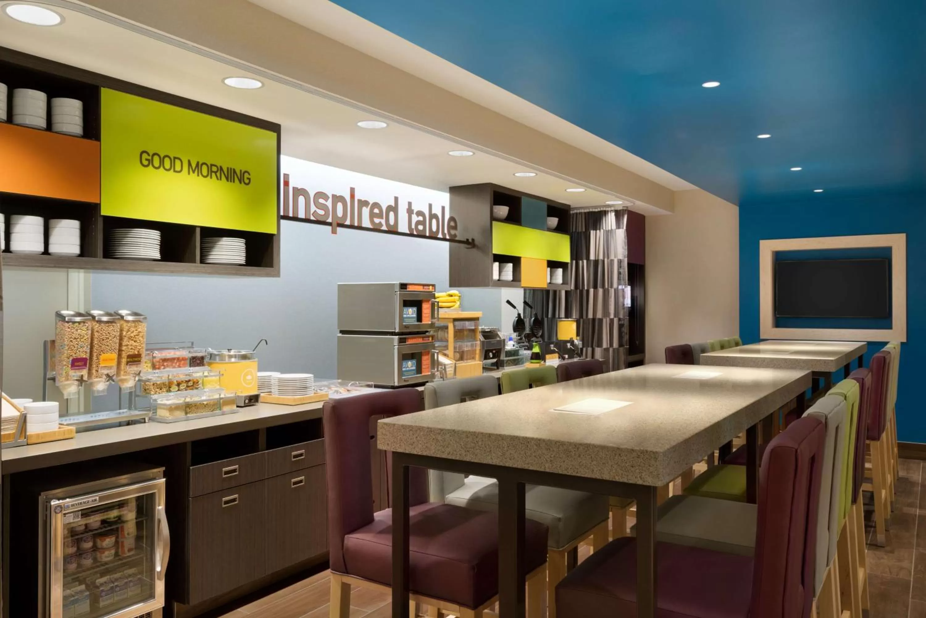 Breakfast in Home2 Suites By Hilton Joliet Plainfield