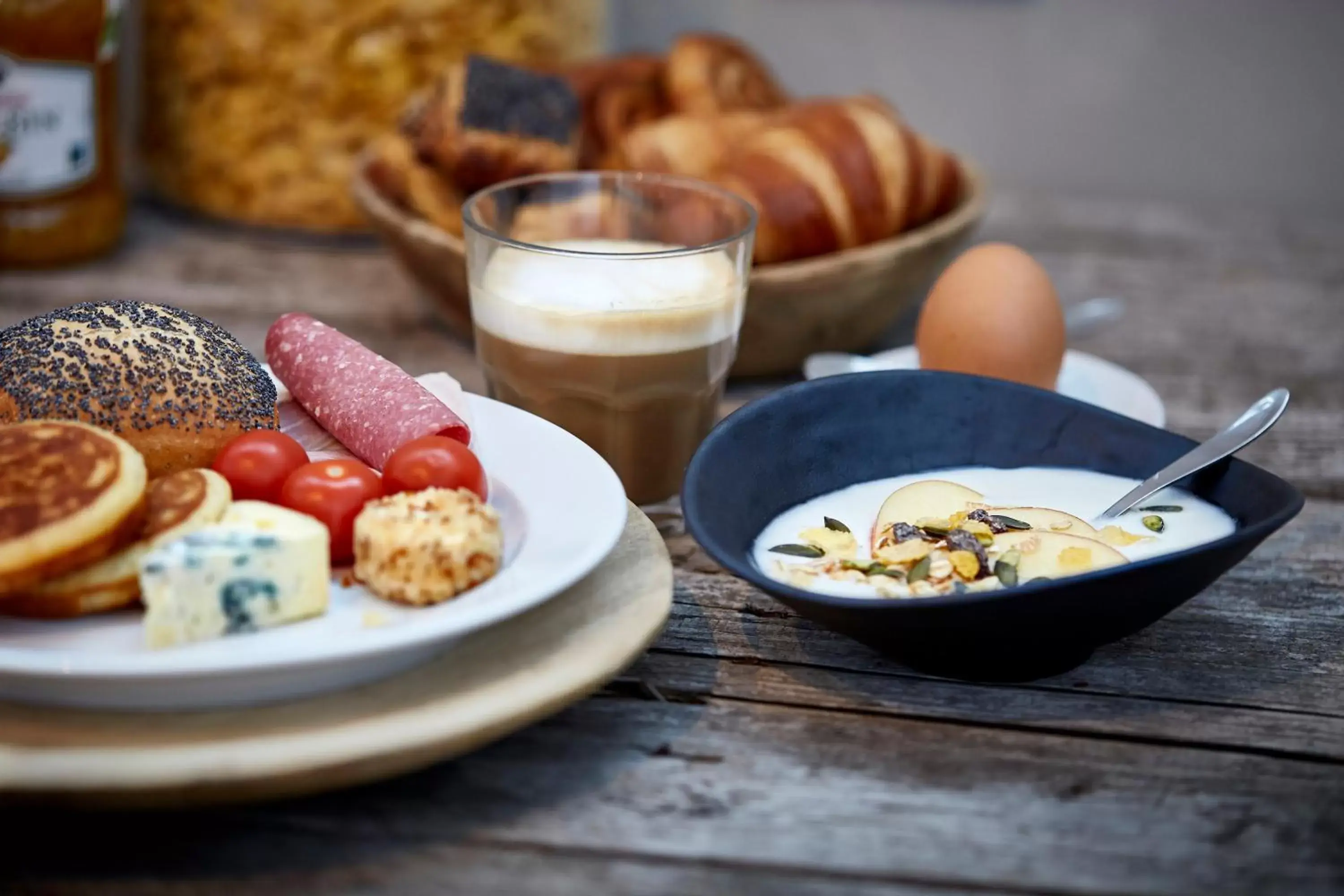 Food close-up in Zleep Hotel Copenhagen Arena