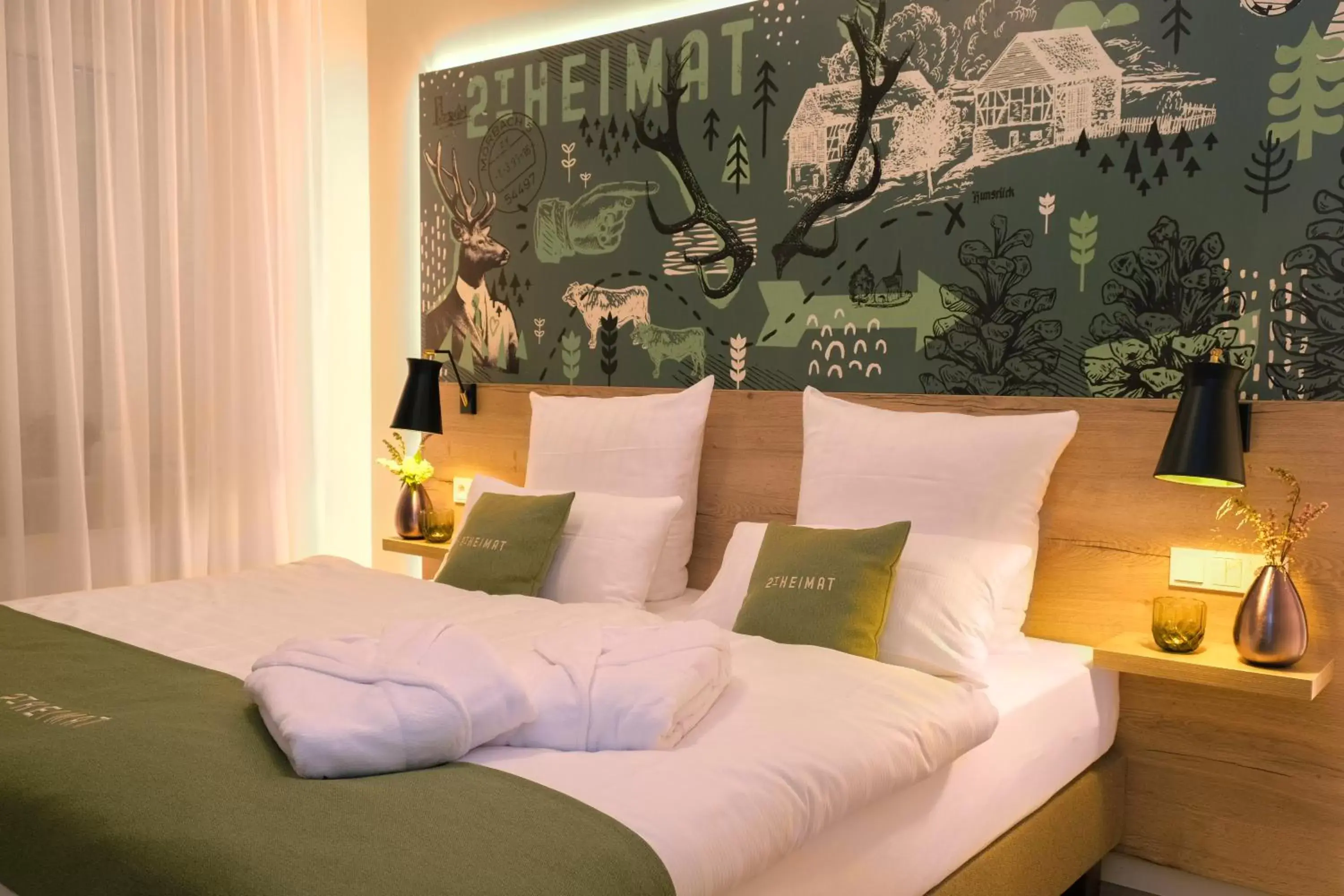 Suite with Balcony - single occupancy in 2tHEIMAT - Hotel & Restaurant Suite with Balcony - single occupancy in 2tHEIMAT - Hotel & Restaurant