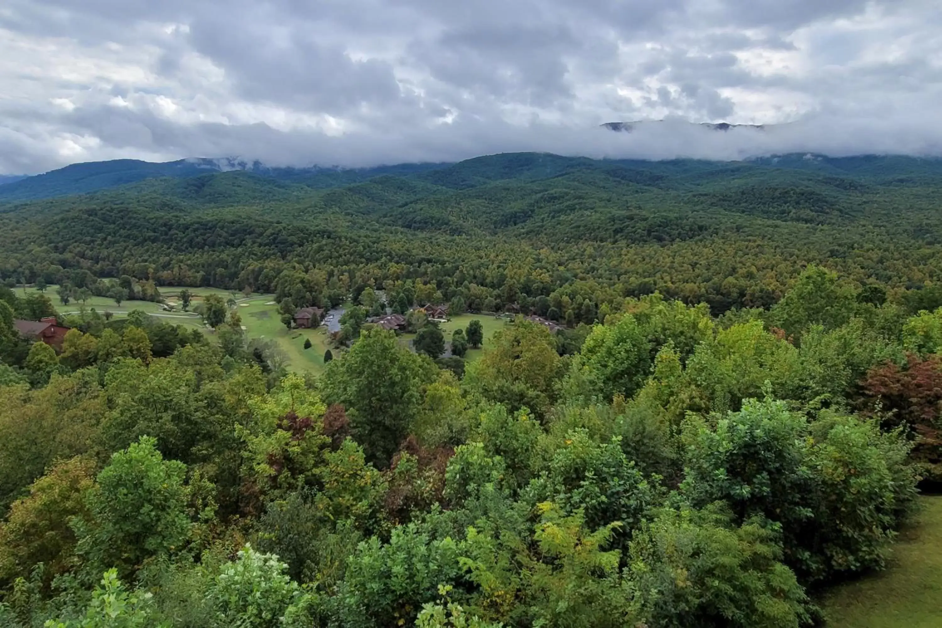 Bird's-eye View in Grand View Loft