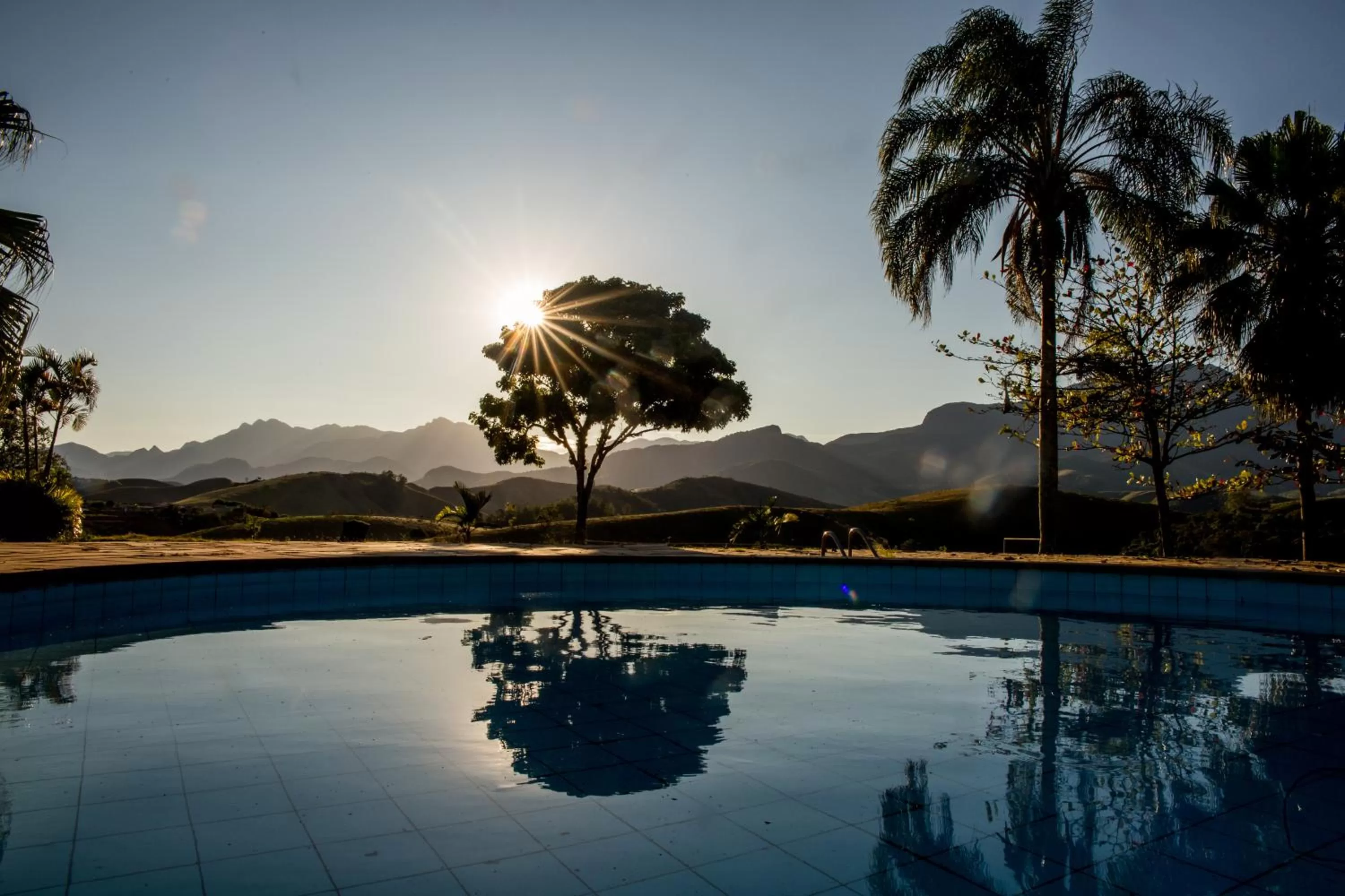 Landmark view, Swimming Pool in Pousada Flor da Serra