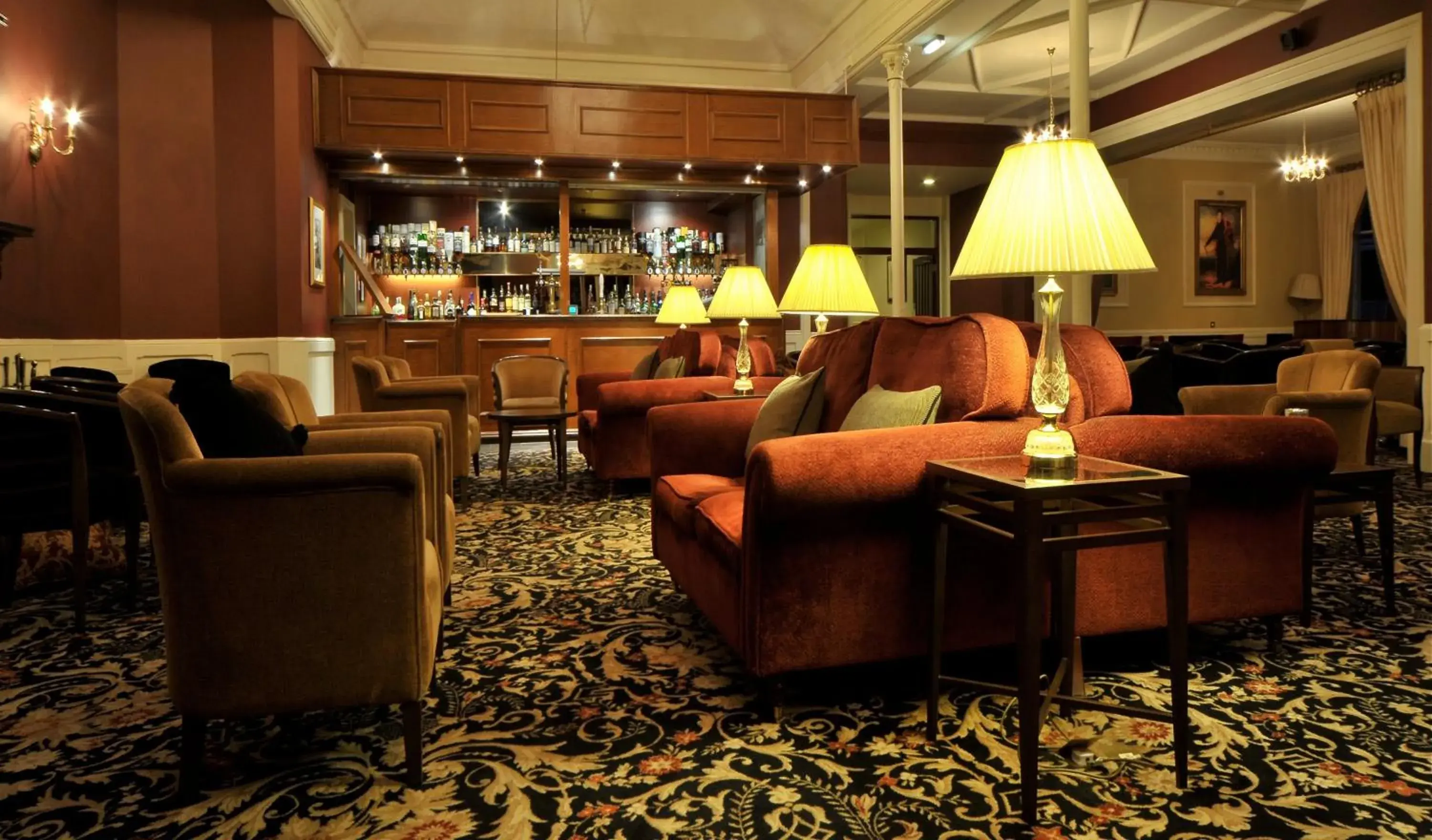 Lounge or bar in Ben Wyvis Hotel