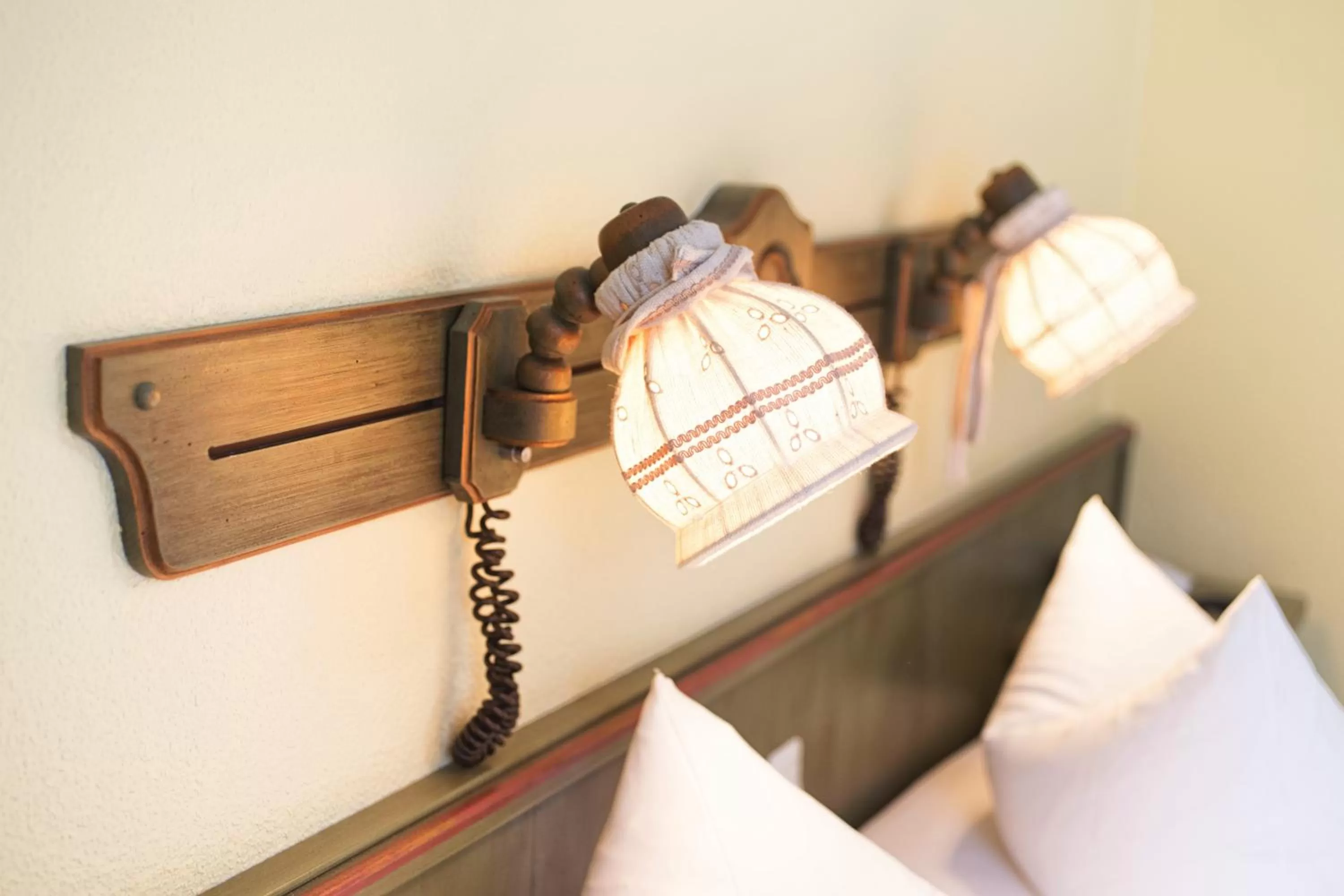 Decorative detail, Bed in Hotel Hannover Airport by Premiere Classe