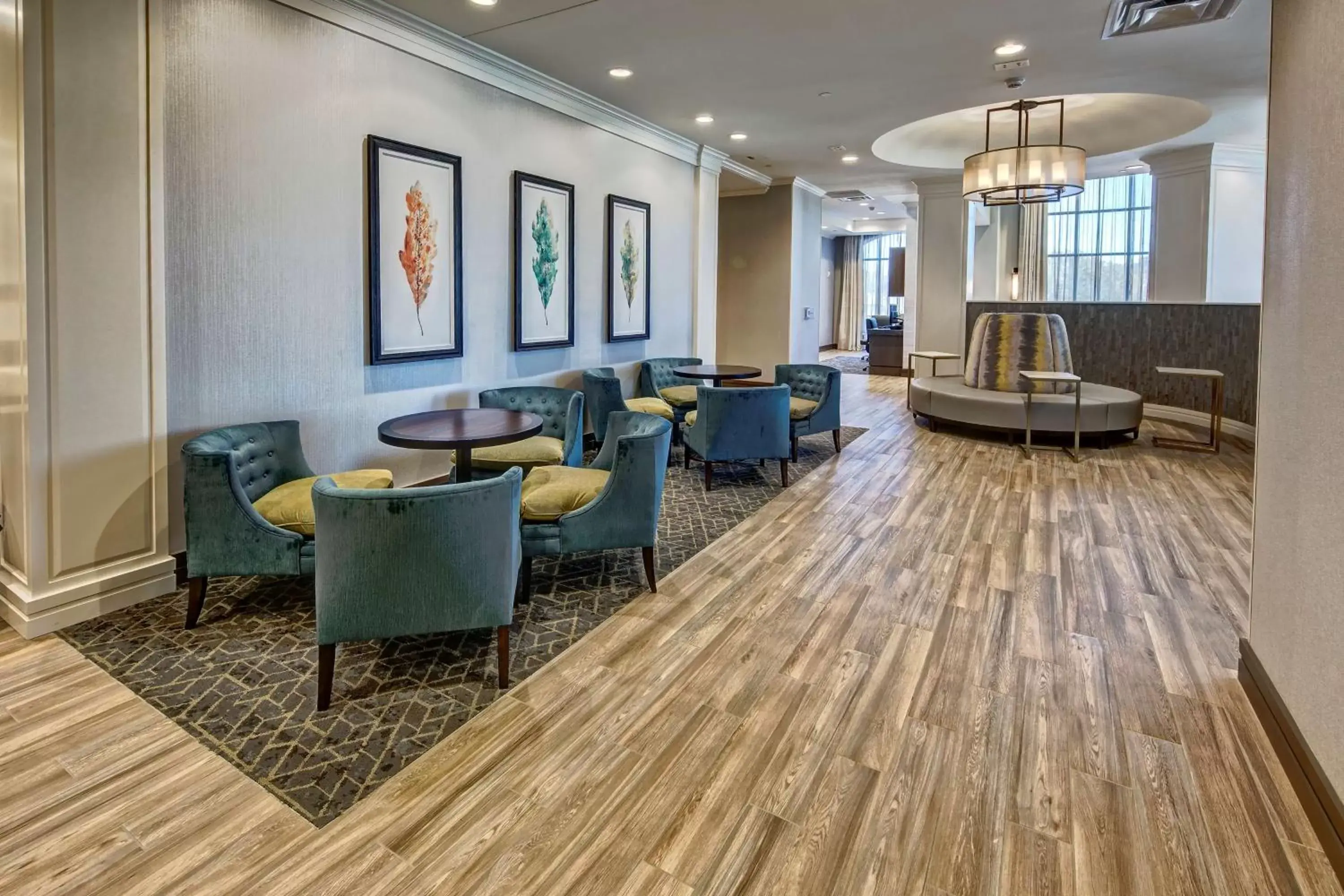 Lobby or reception in Hampton Inn & Suites Franklin Berry Farms, Tn Lobby or reception in Hampton Inn & Suites Franklin Berry Farms, Tn