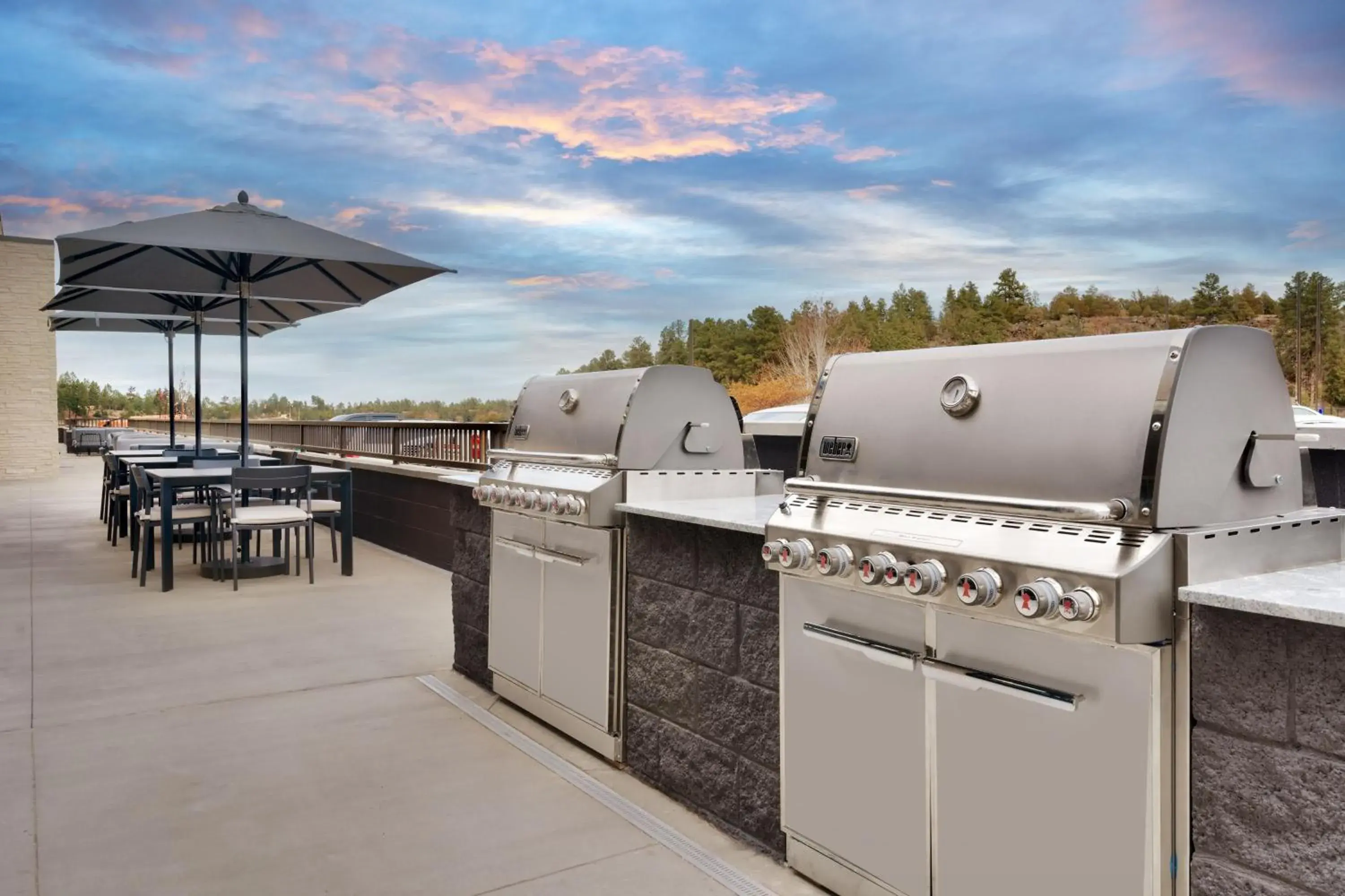 Restaurant/places to eat, BBQ Facilities in Fairfield by Marriott Inn & Suites Show Low