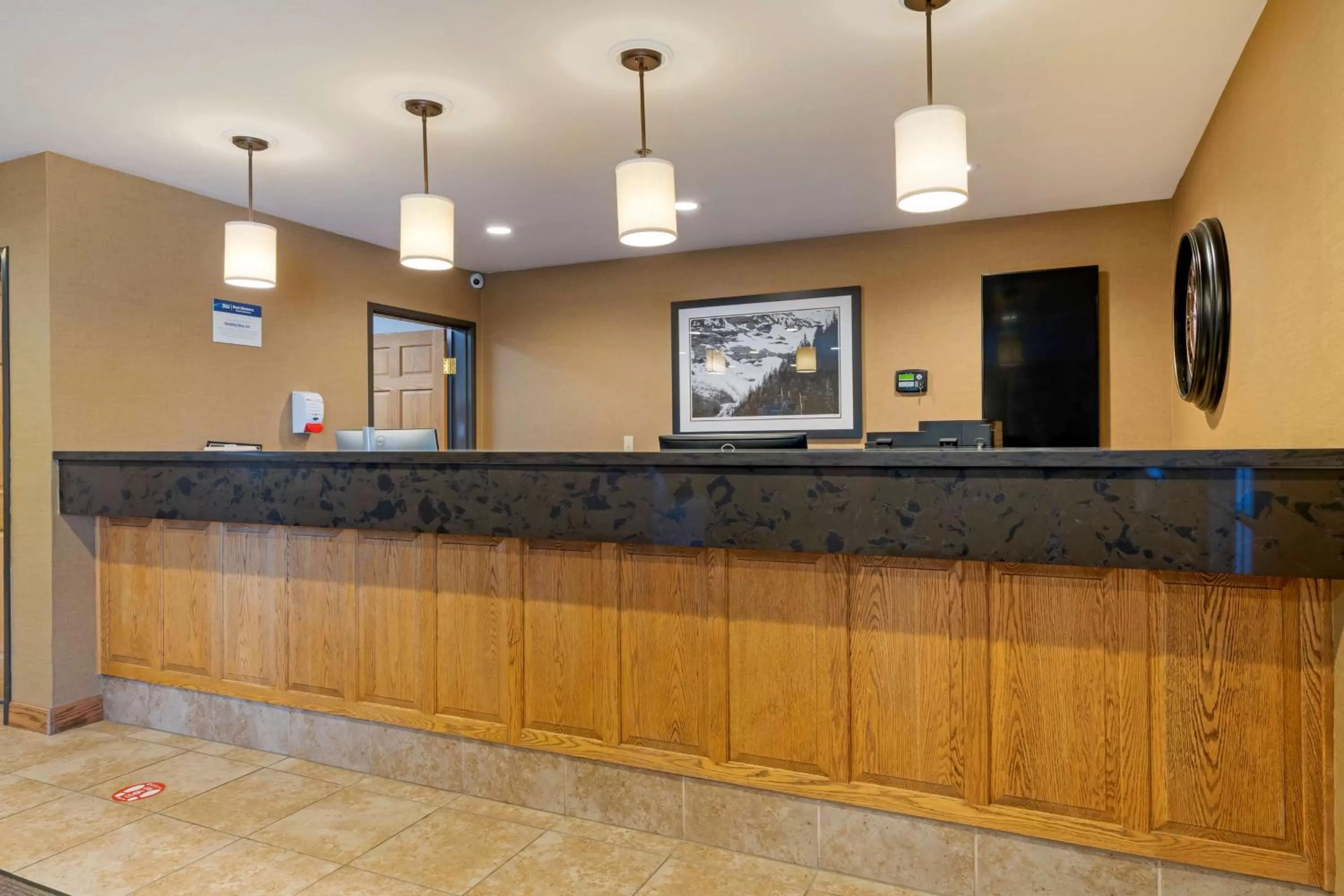Lobby or reception in Best Western Blackfoot Inn