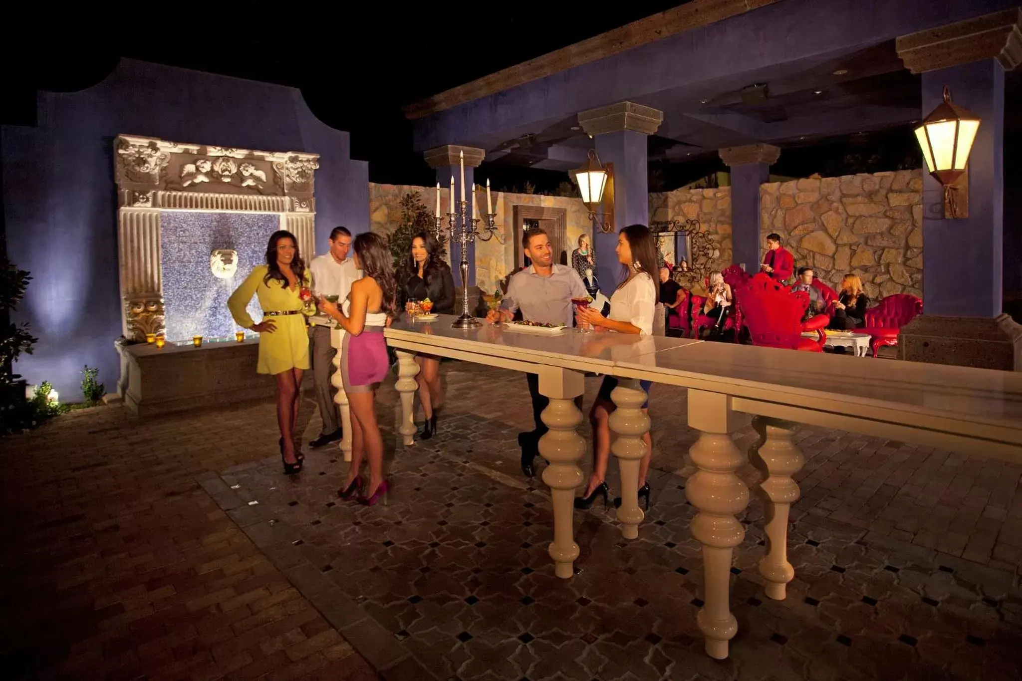 group of guests in Hotel Encanto de Las Cruces