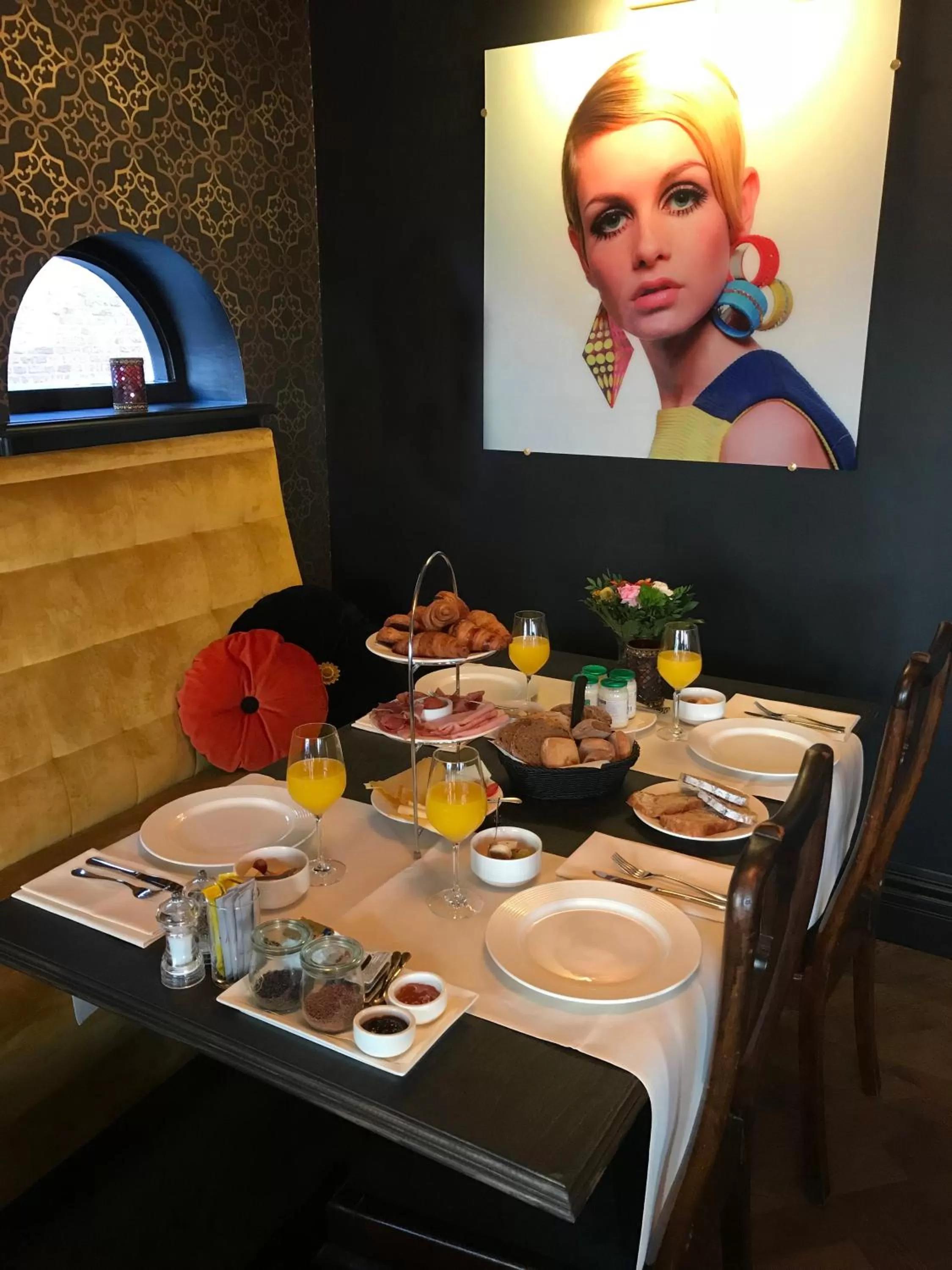 Continental breakfast in Boutique Hotel Opus One