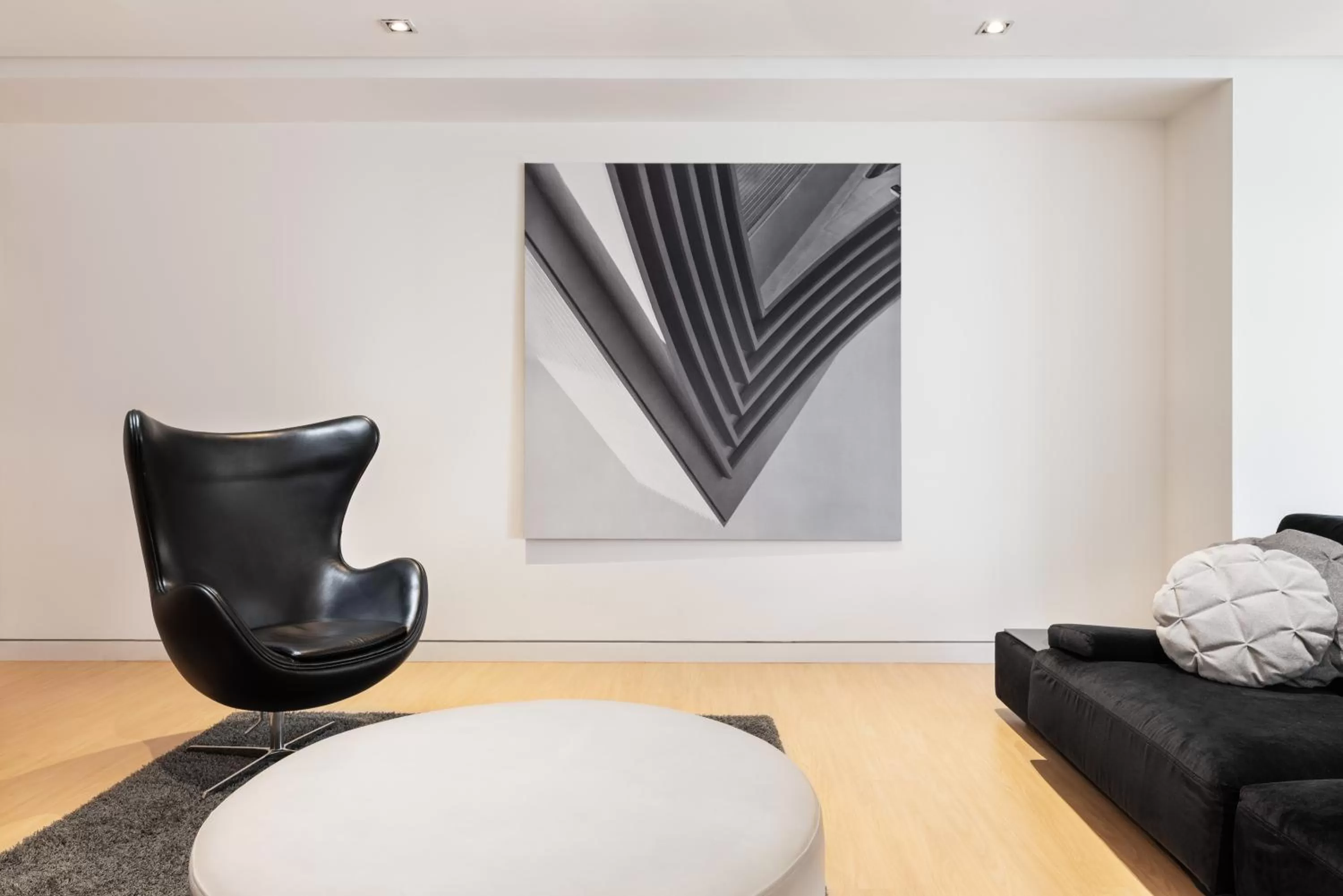 Living room in Eurostars Palacio de Cristal