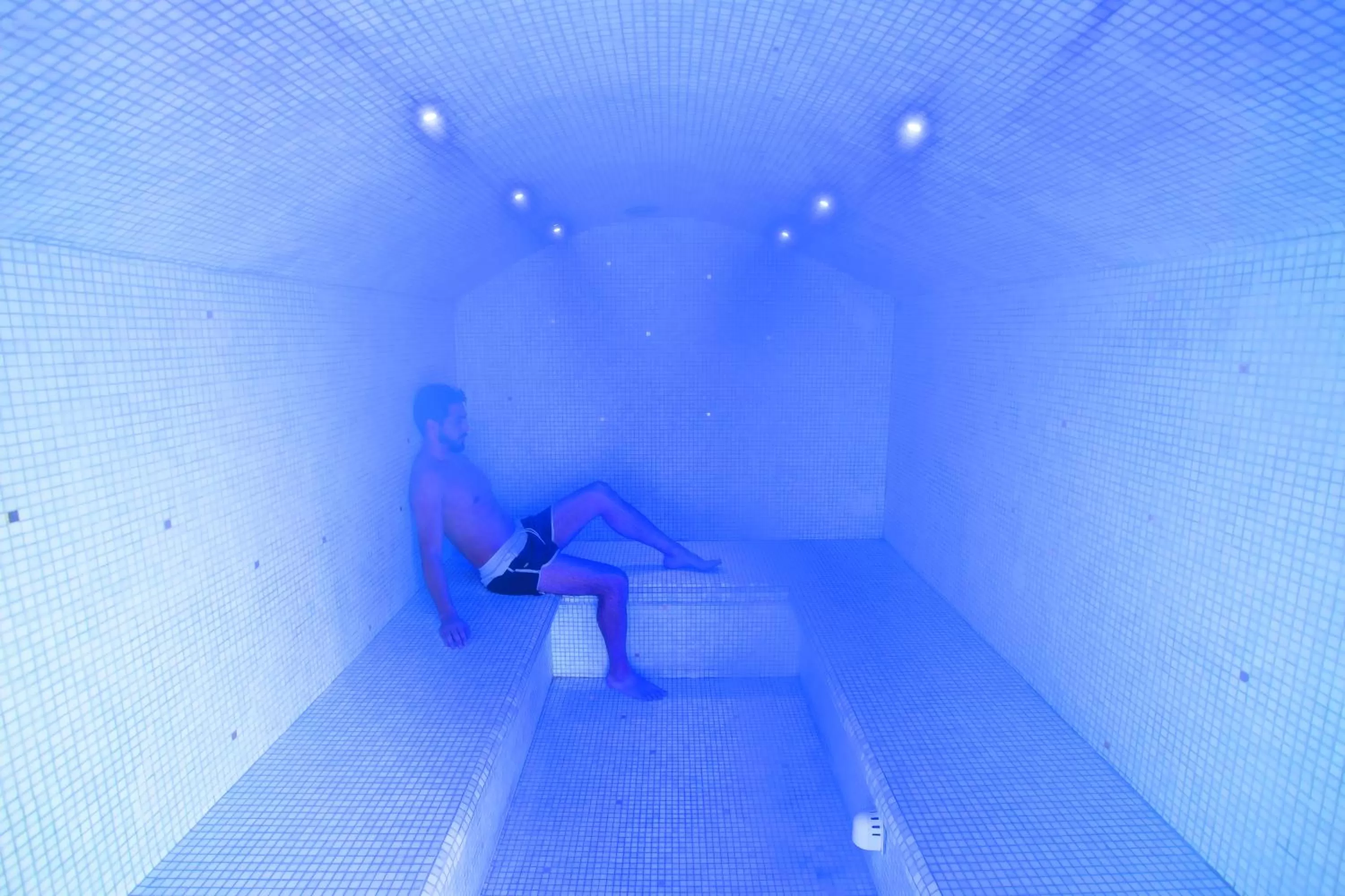 Steam room in Cristal Hôtel & Spa