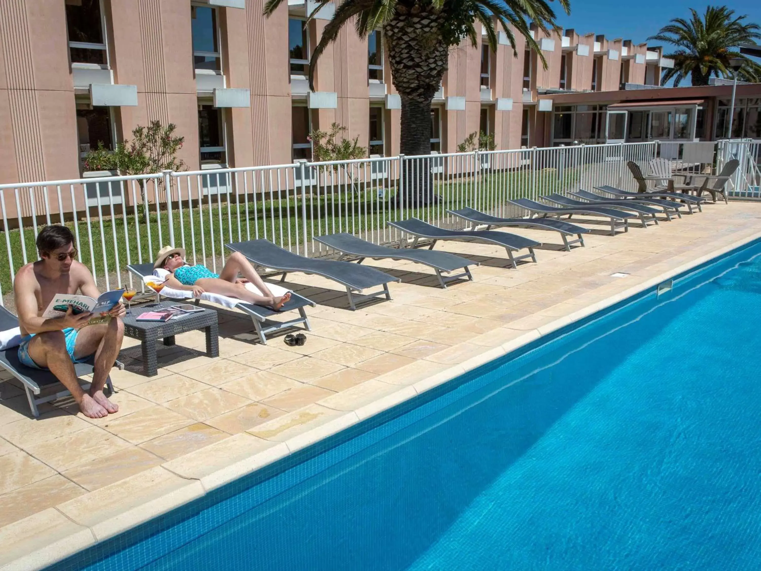 On site, Swimming Pool in ibis Perpignan Nord Rivesaltes