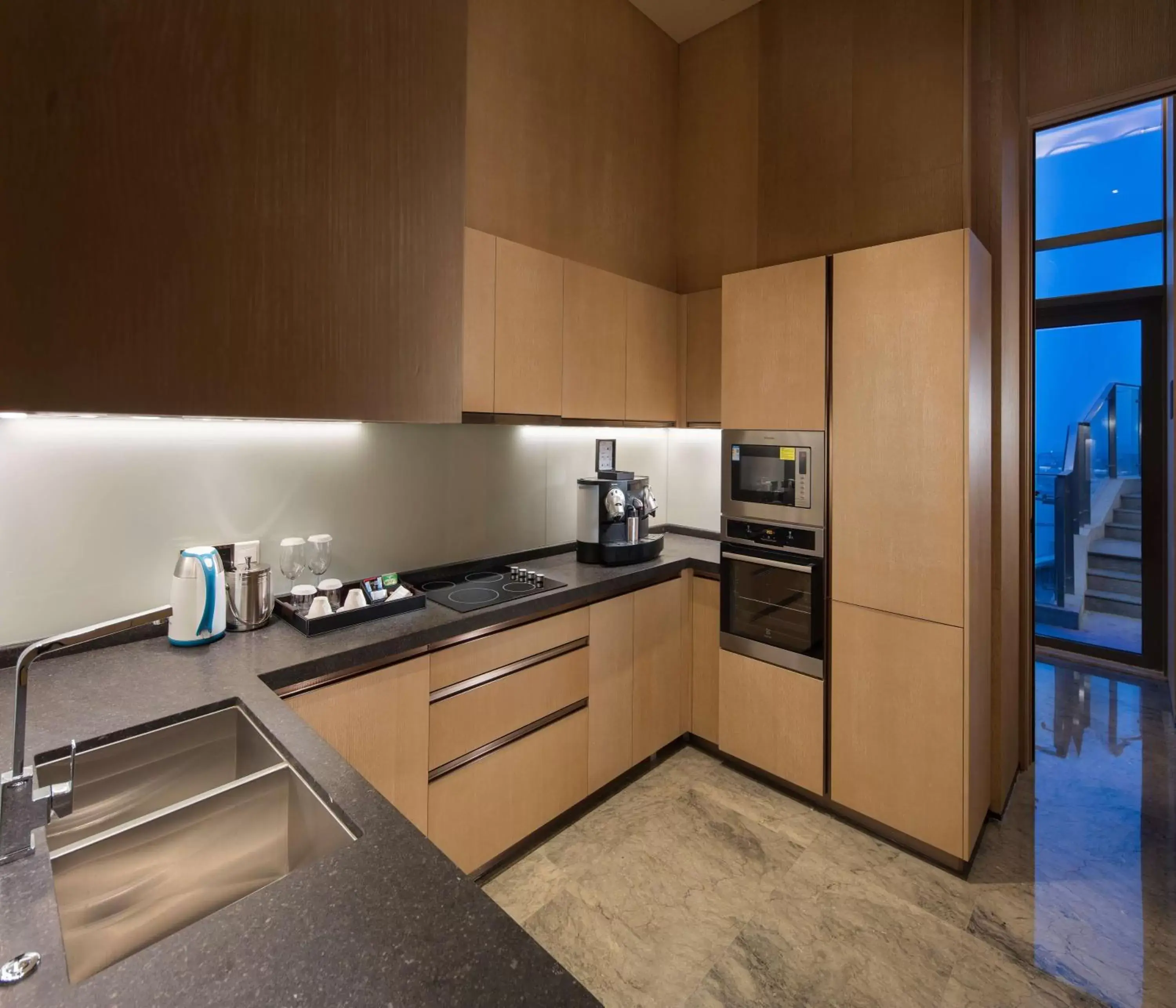 Kitchen or kitchenette, Kitchen/Kitchenette in Hilton Shenzhen Shekou Nanhai