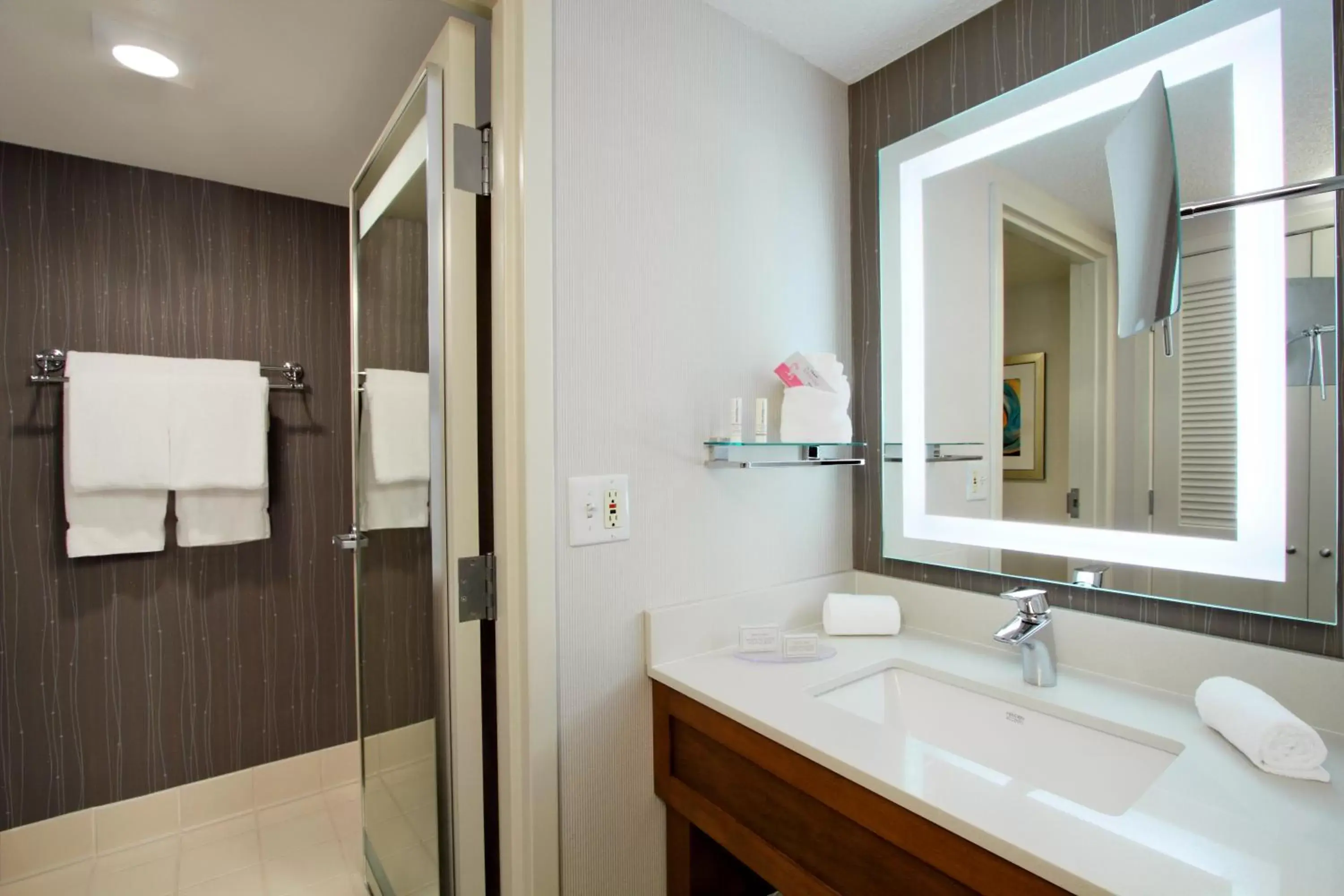 Bathroom in Courtyard by Marriott Cocoa Beach Cape Canaveral